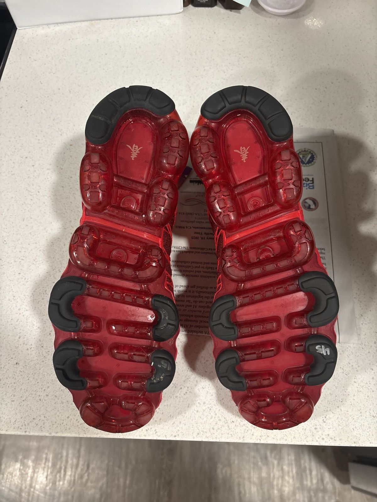 Nike AIR VAPORMAX UTILITY 'CHINESE NEW YEAR' Size US 10.5 / EU 43-44 - 6 Thumbnail