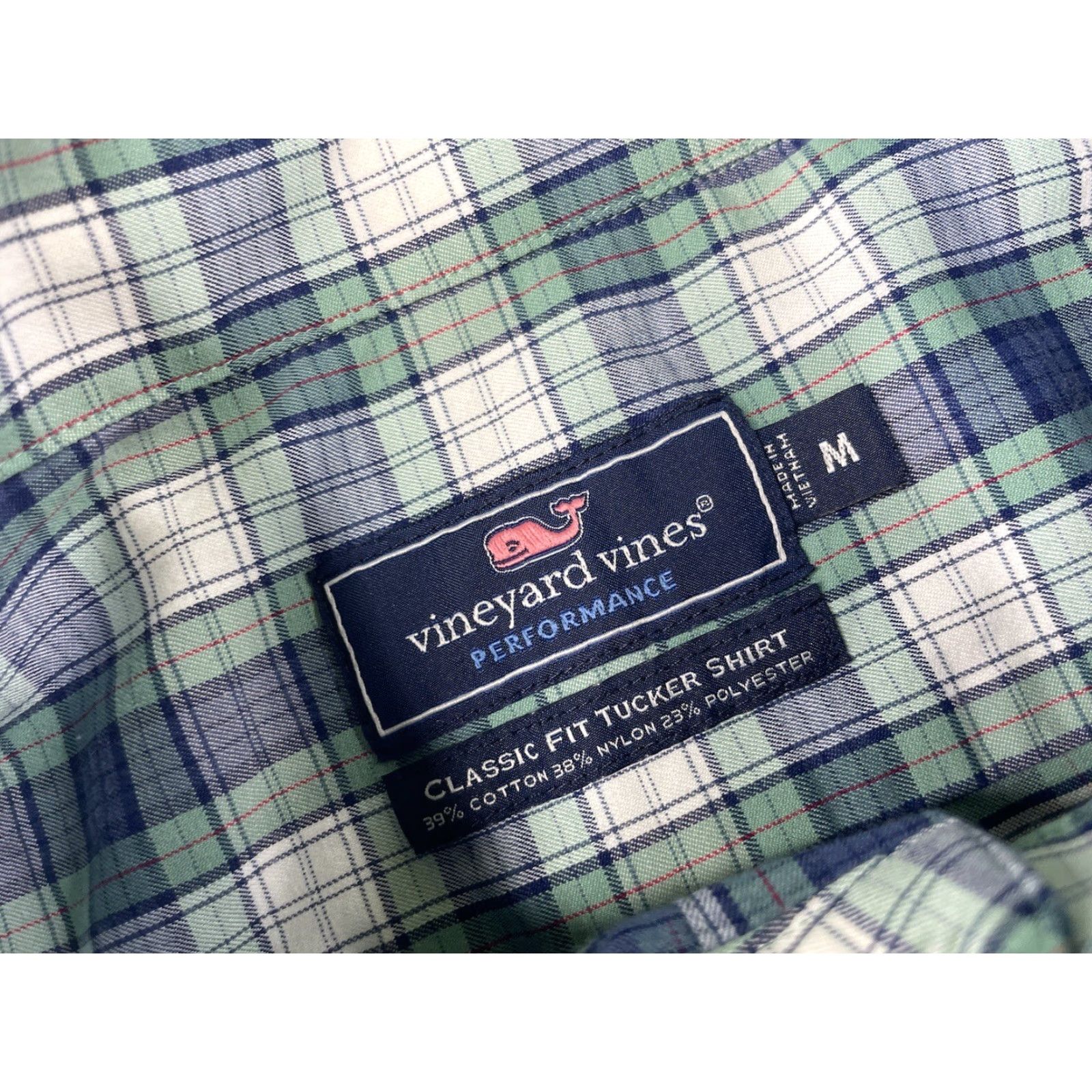 Vineyard Vines Vineyard Vines Performance Classic Fit Shirt Men's M Plaid Button-Up Long Sleeve Multicolor Size US M / EU 48-50 / 2 - 3 Thumbnail