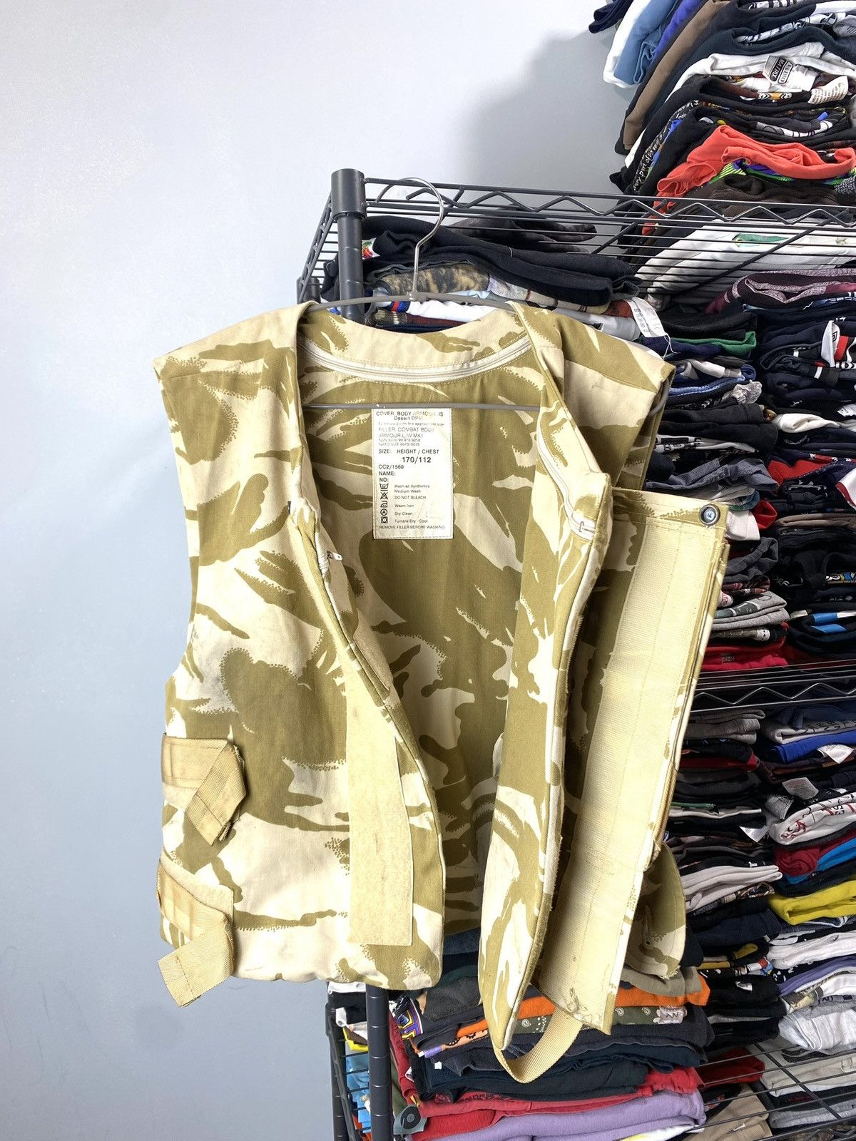 Vintage 💥Rare! Vintage Camouflage Avant Gard Military Vest Size US M / EU 48-50 / 2 - 10 Thumbnail