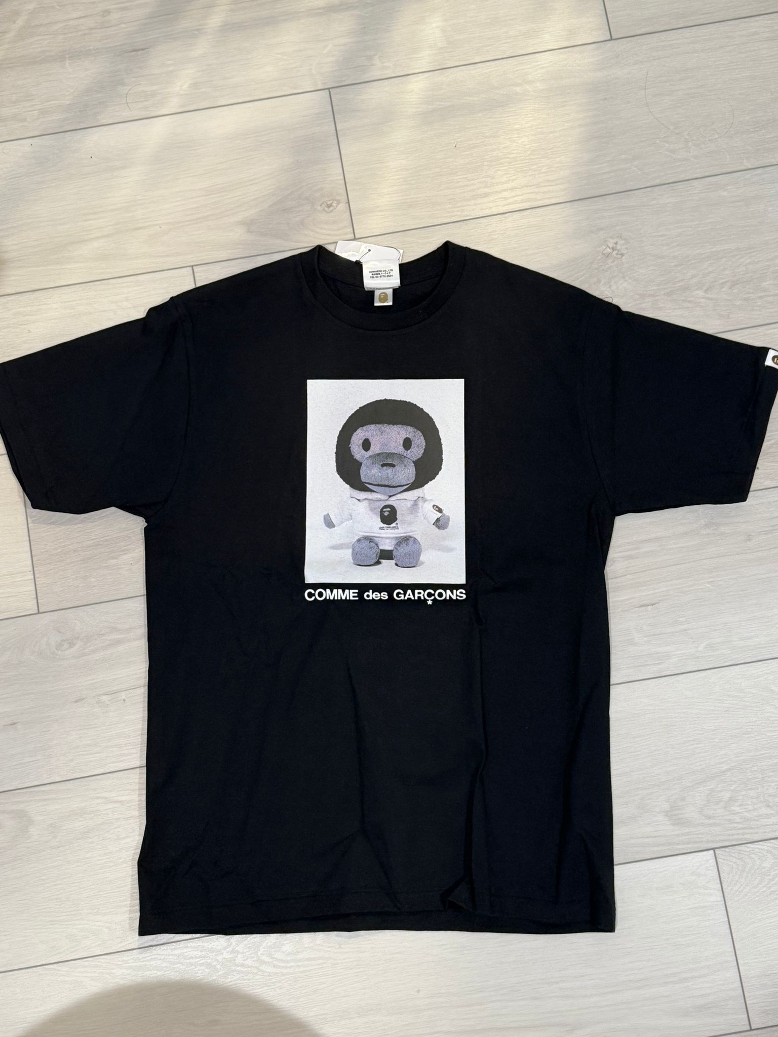 Bape × Comme des Garcons Bape x CDG Baby Milo Tee 2024 A/W | Grailed
