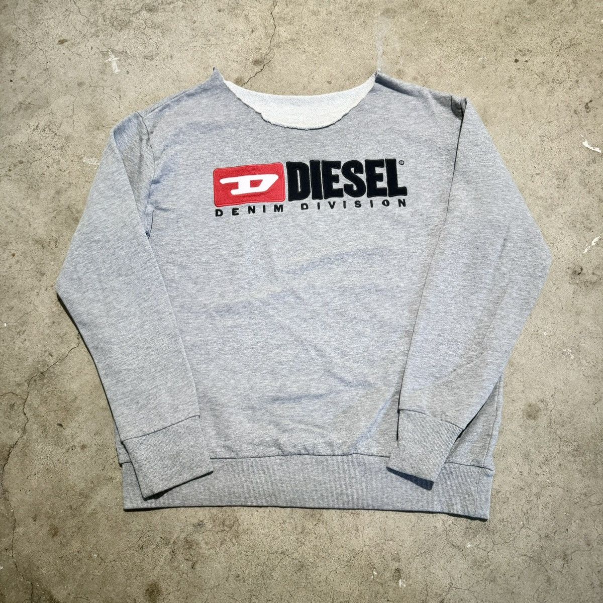 Designer × Diesel DIESEL JEANS DIVISION SWEATSHIRT! Size US L / EU 52-54 / 3 - 5 Thumbnail