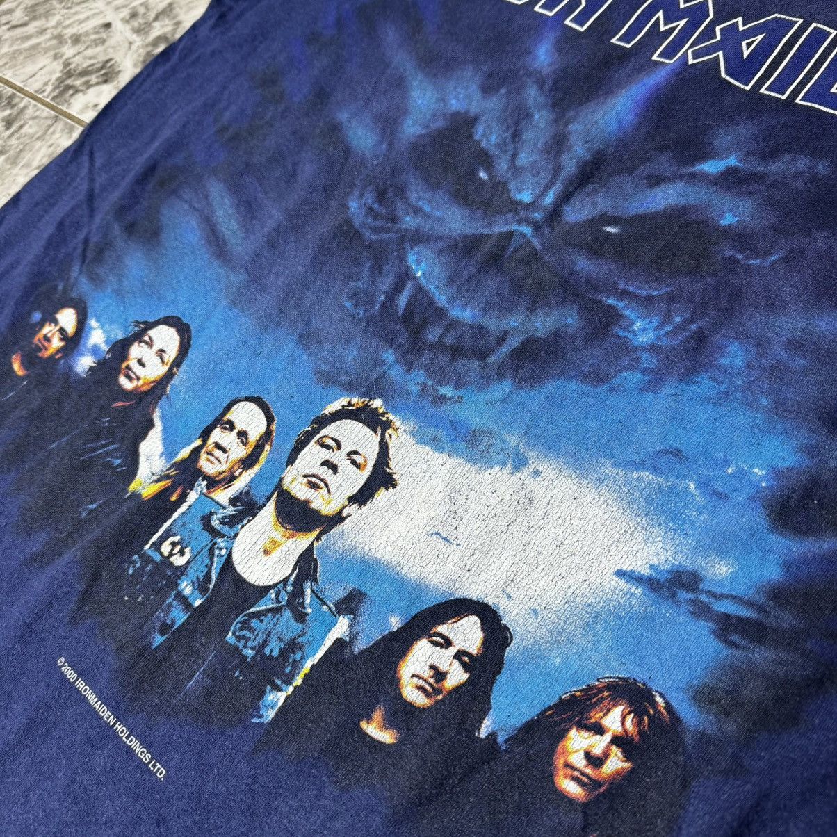 Band Tees × Iron Maiden × Vintage Iron Maiden T-Shirt 2000 vintage Size US L / EU 52-54 / 3 - 8 Thumbnail