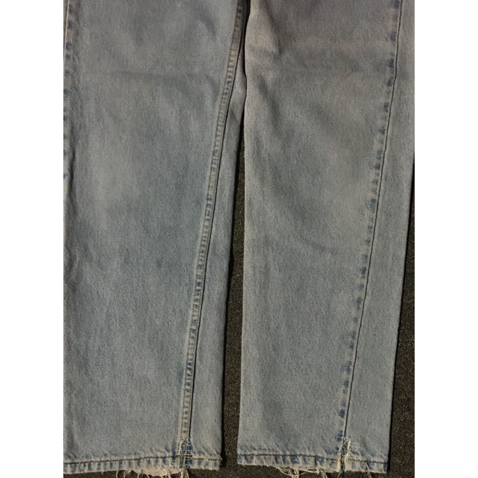 Levi's VINTAGE Levis Jeans 31 80s 90s Grunge Biker Punk Skate Orange Tab Faded Distress 505 Size US 31 - 6 Thumbnail