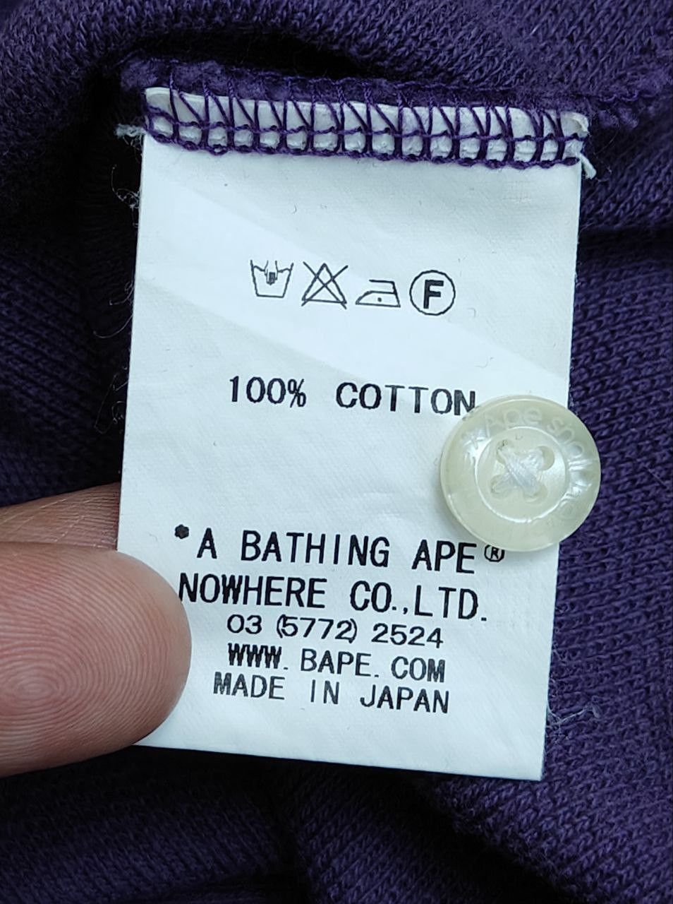Bape One Point Polo Size XS / US 0-2 / IT 36-38 - 6 Thumbnail
