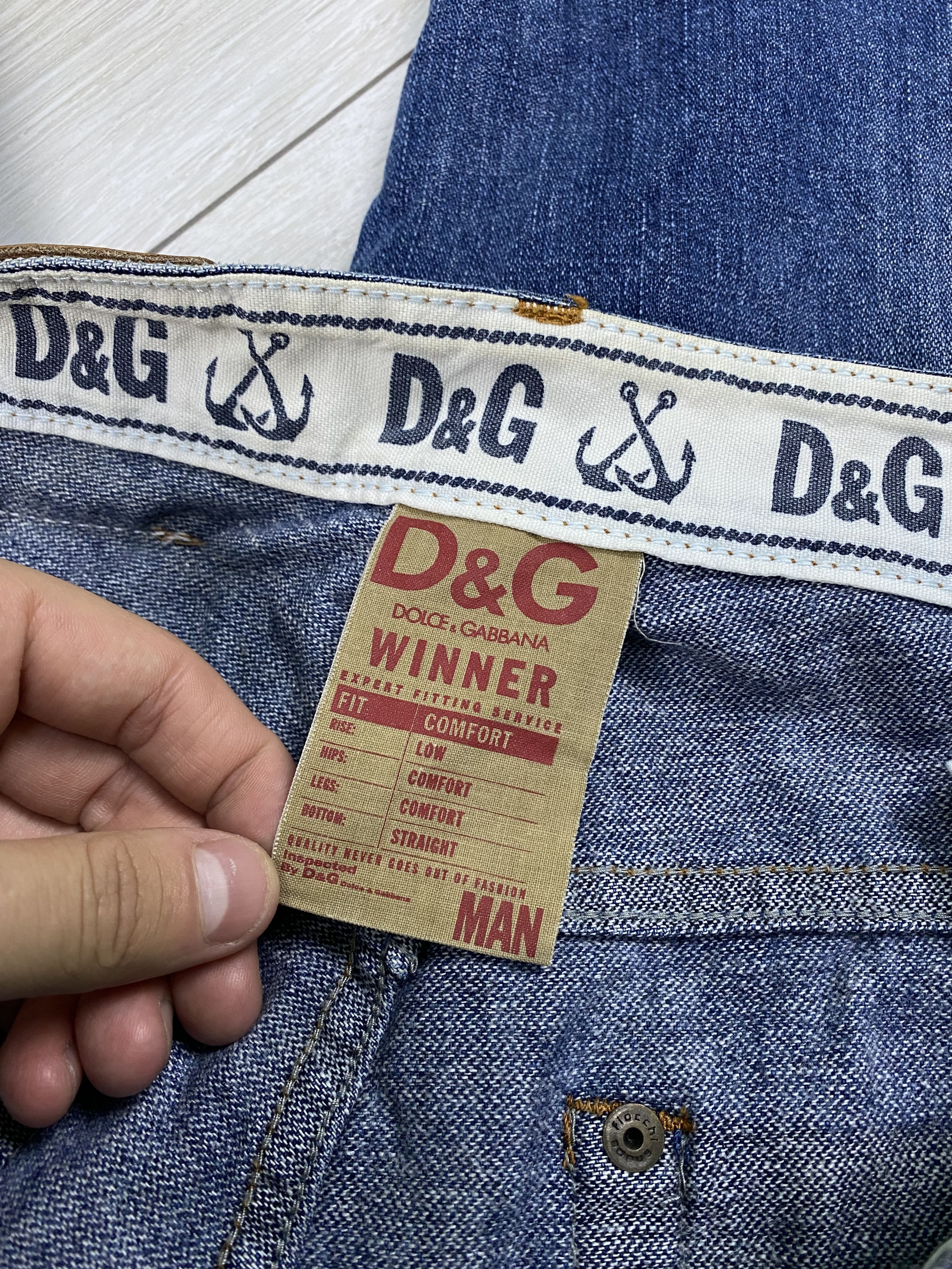 Dolce & Gabbana Vintage Dolce & Gabbana marina yachting distressed jeans Size US 30 / EU 46 - 10 Thumbnail