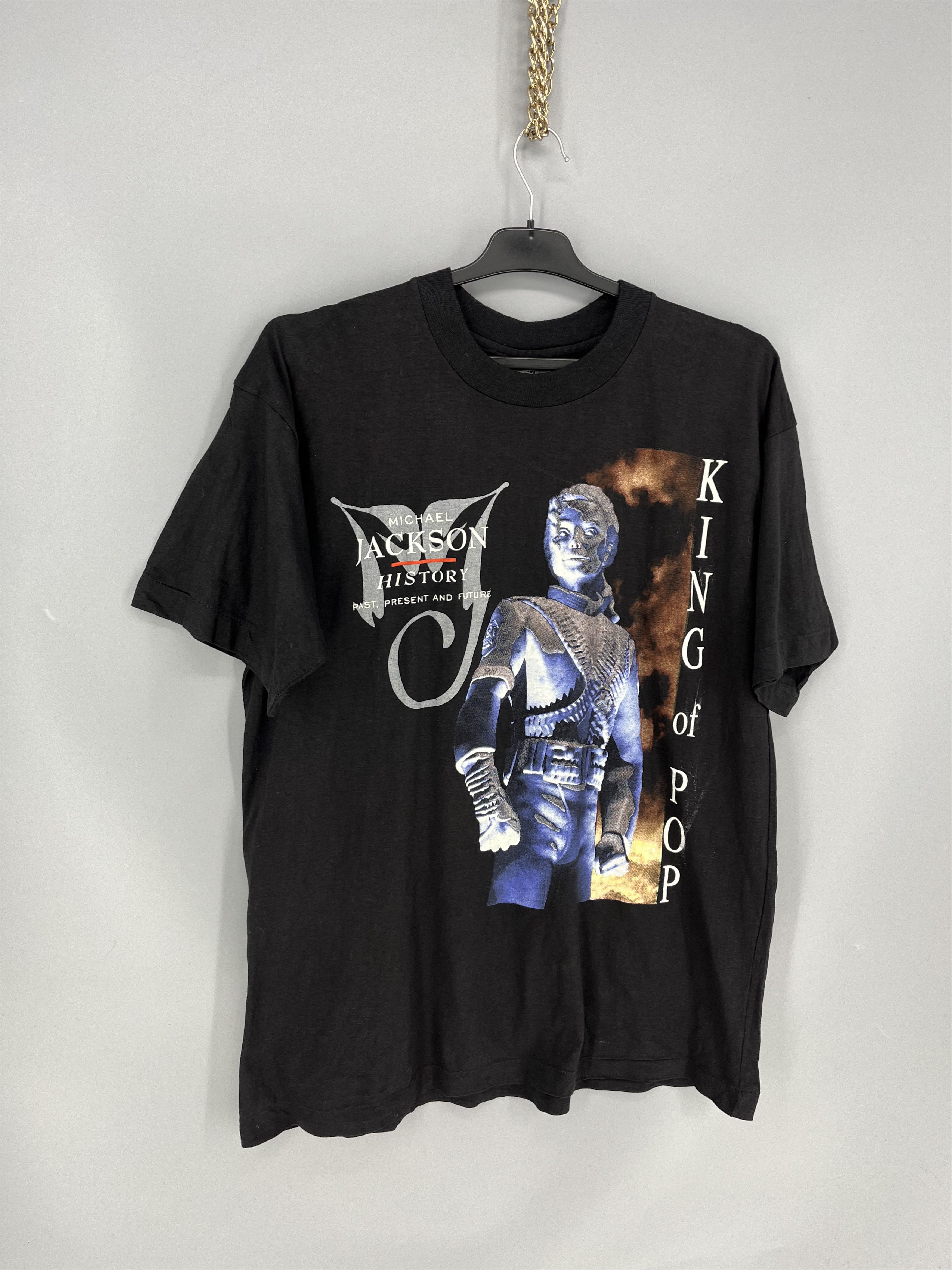 Michael Jackson Vintage tee Michael Jackson King of Pop 🔥🔥 Size US M / EU 48-50 / 2 - 2 Thumbnail
