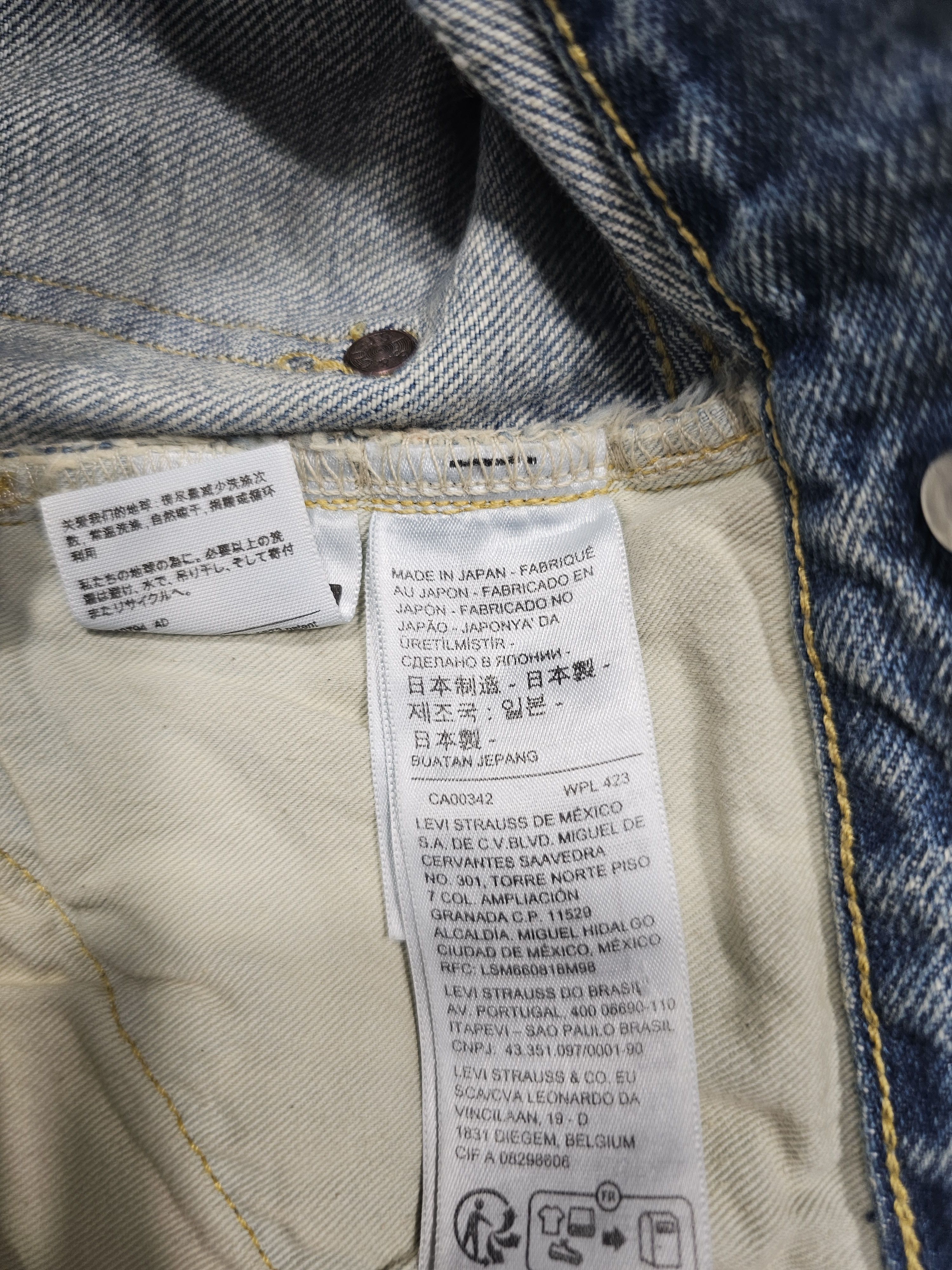 Kenzo × Levi's Levi's x Kenzo 1933 501 Selvedge Big E Made in Japan Size US 27 - 12 Thumbnail