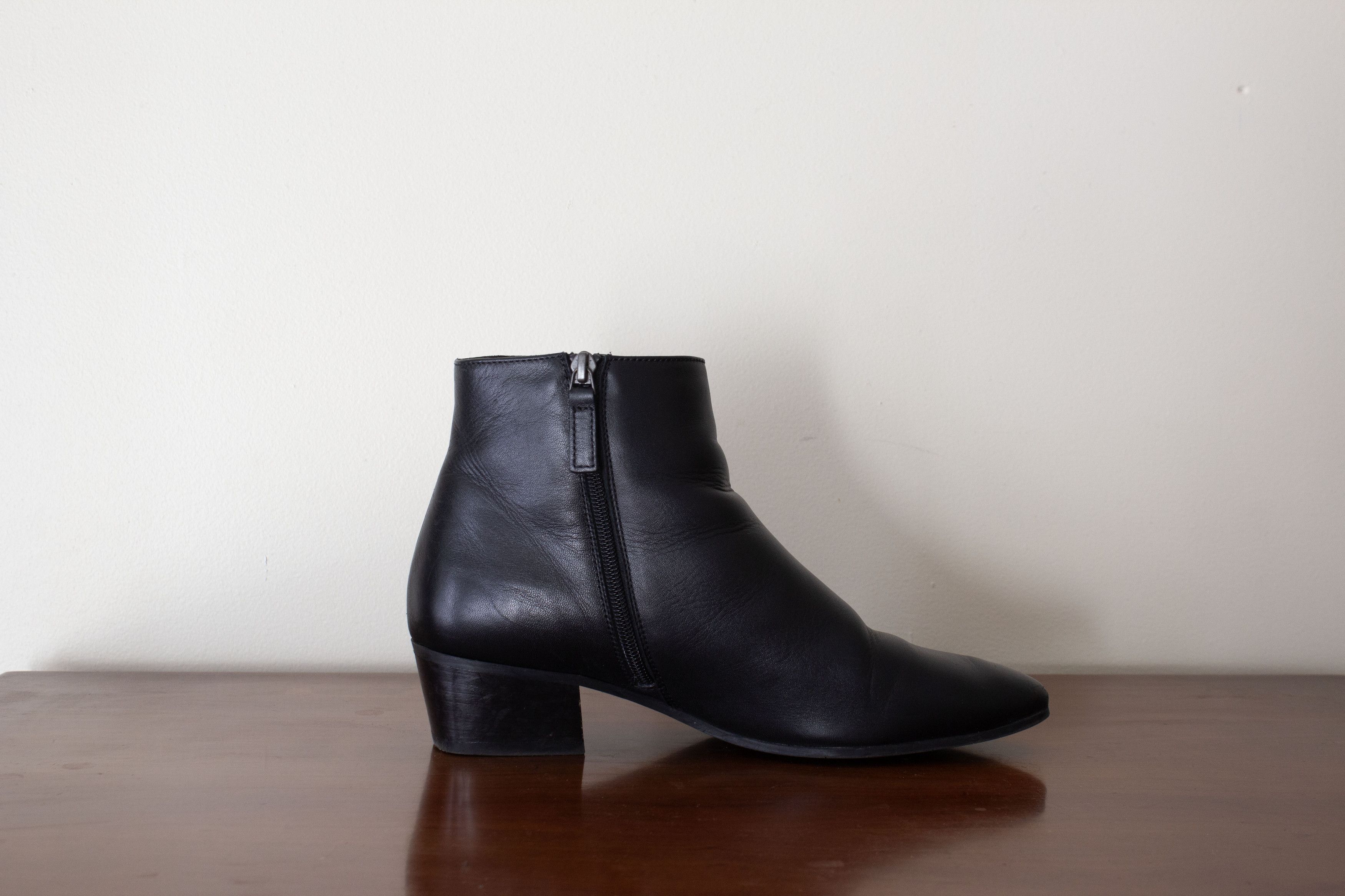 Aquatalia Aquatalia Black Leather Waterproof FUOCO Boot Size US 11 / IT 41 - 5 Thumbnail