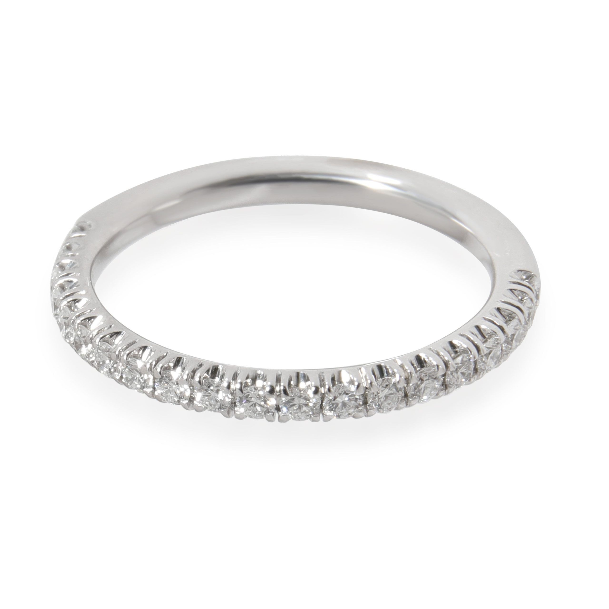 image of Cartier Etincelle Diamond Band In Platinum 0.28 Ctw in Silver, Women's