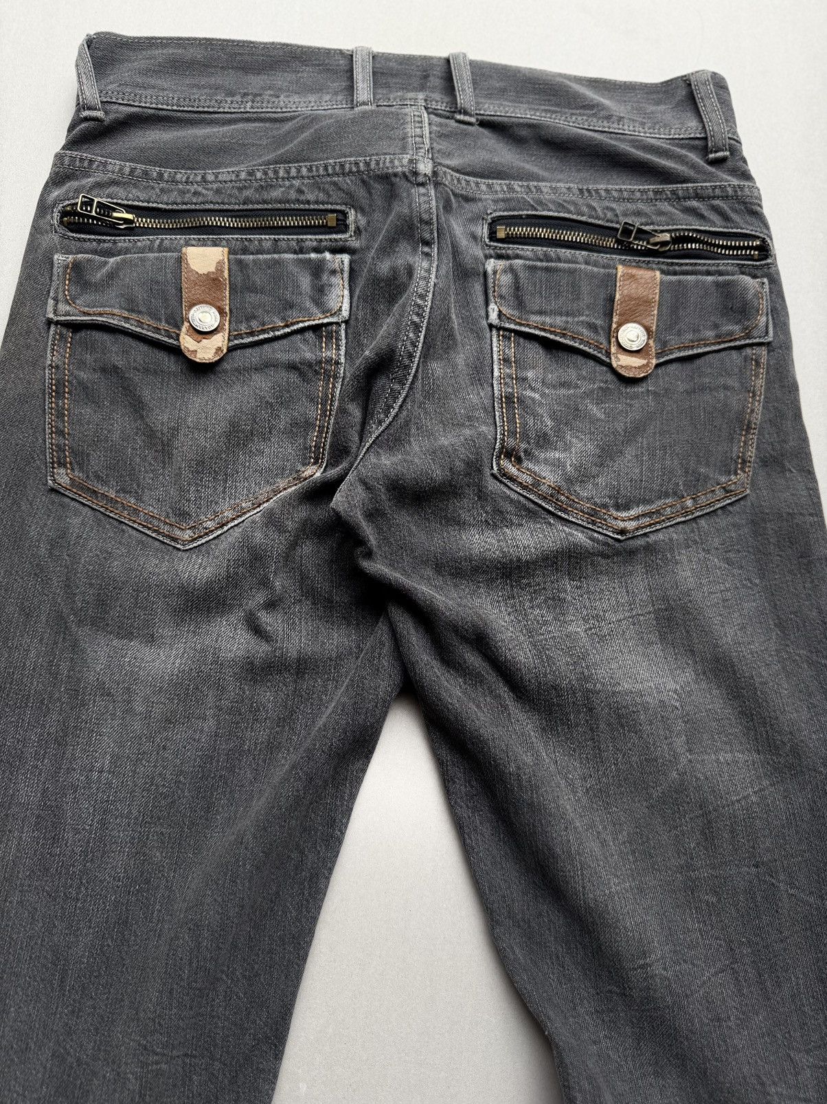 Japanese Brand Wildlife lace-up flare jeans Size US 29 - 7 Thumbnail