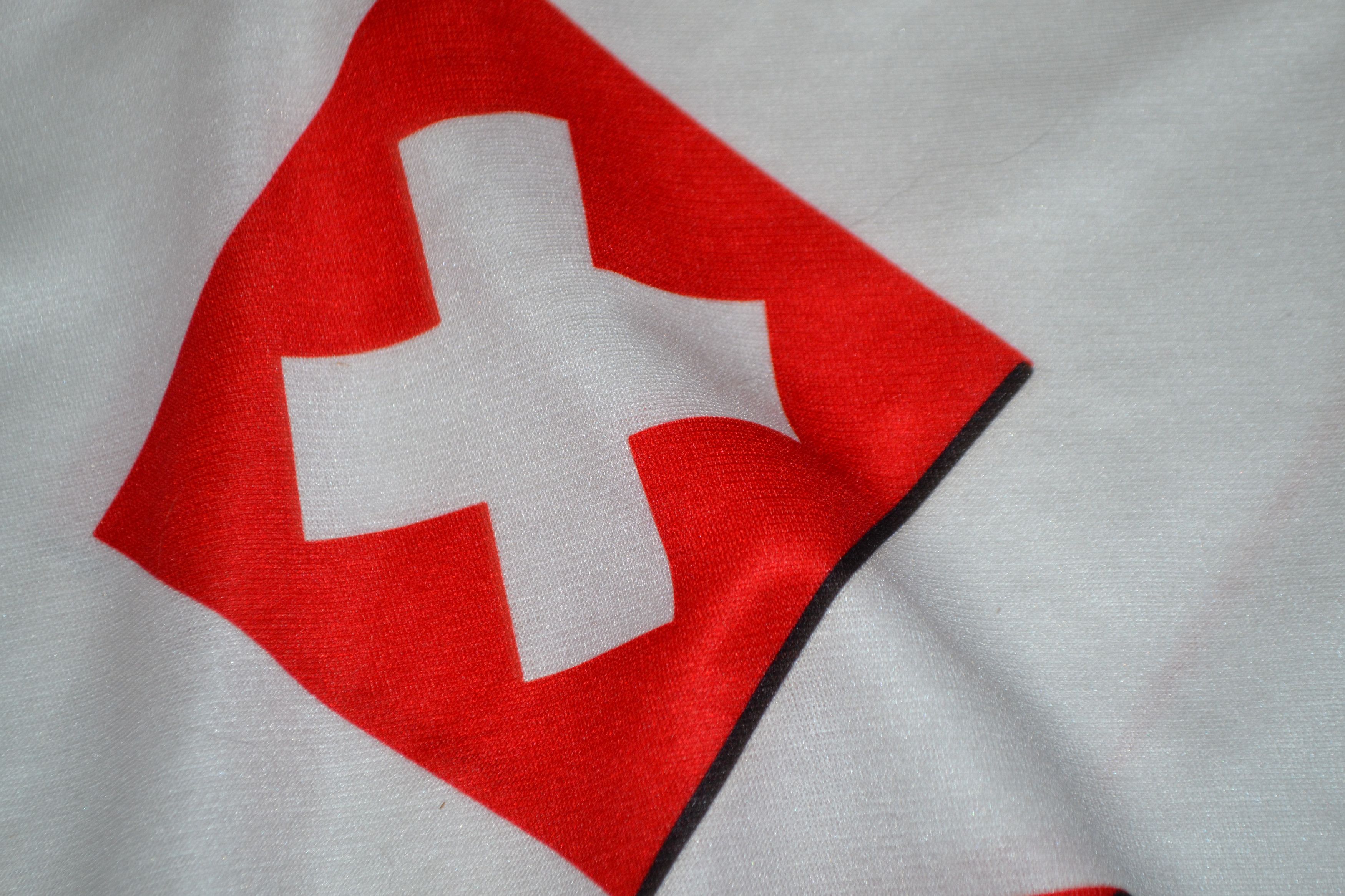 Other Blacky Switzerland Team Vintage Cycling 90s Jersey Maillot Size US L / EU 52-54 / 3 - 6 Thumbnail