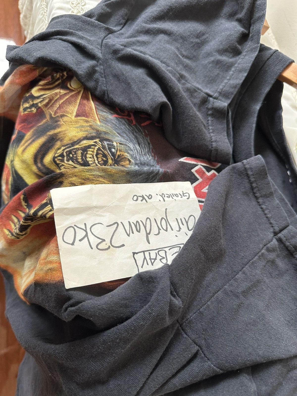 Band Tees Rare Vintage Iron Maiden Eddie Beast Metal VTG Rock Band tee Size US XL / EU 56 / 4 - 4 Thumbnail