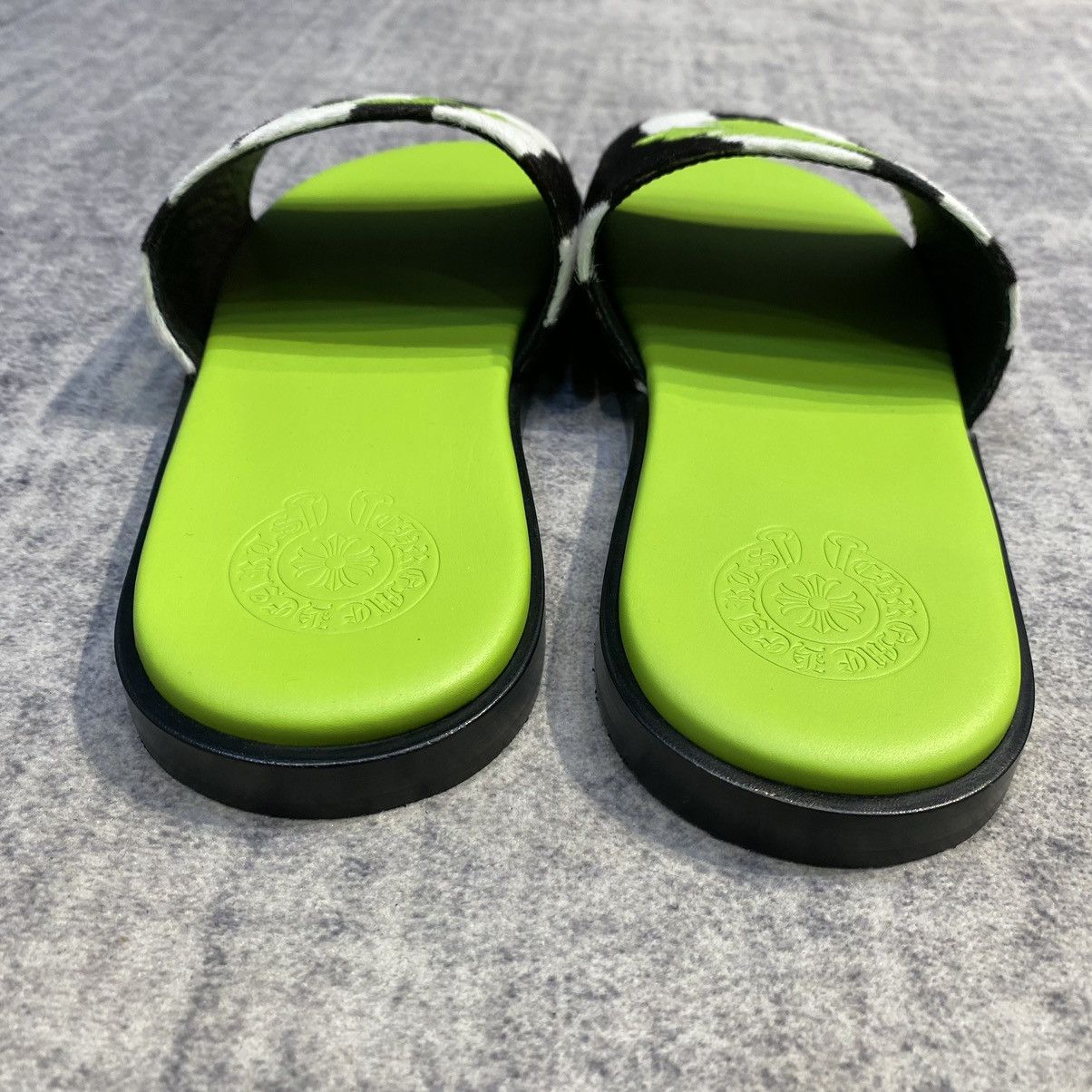 Chrome Hearts Chrome Hearts Zebra Hoc Plus Patch Slide Lime Size US 9 / EU 42 - 15 Thumbnail