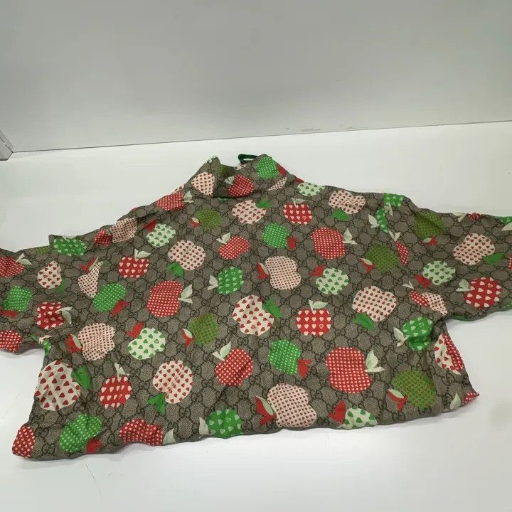 Gucci Gucci Gucci FW21 Heart Apple Print Short Sleeve Shirt -250 Size US M / EU 48-50 / 2 - 5 Thumbnail