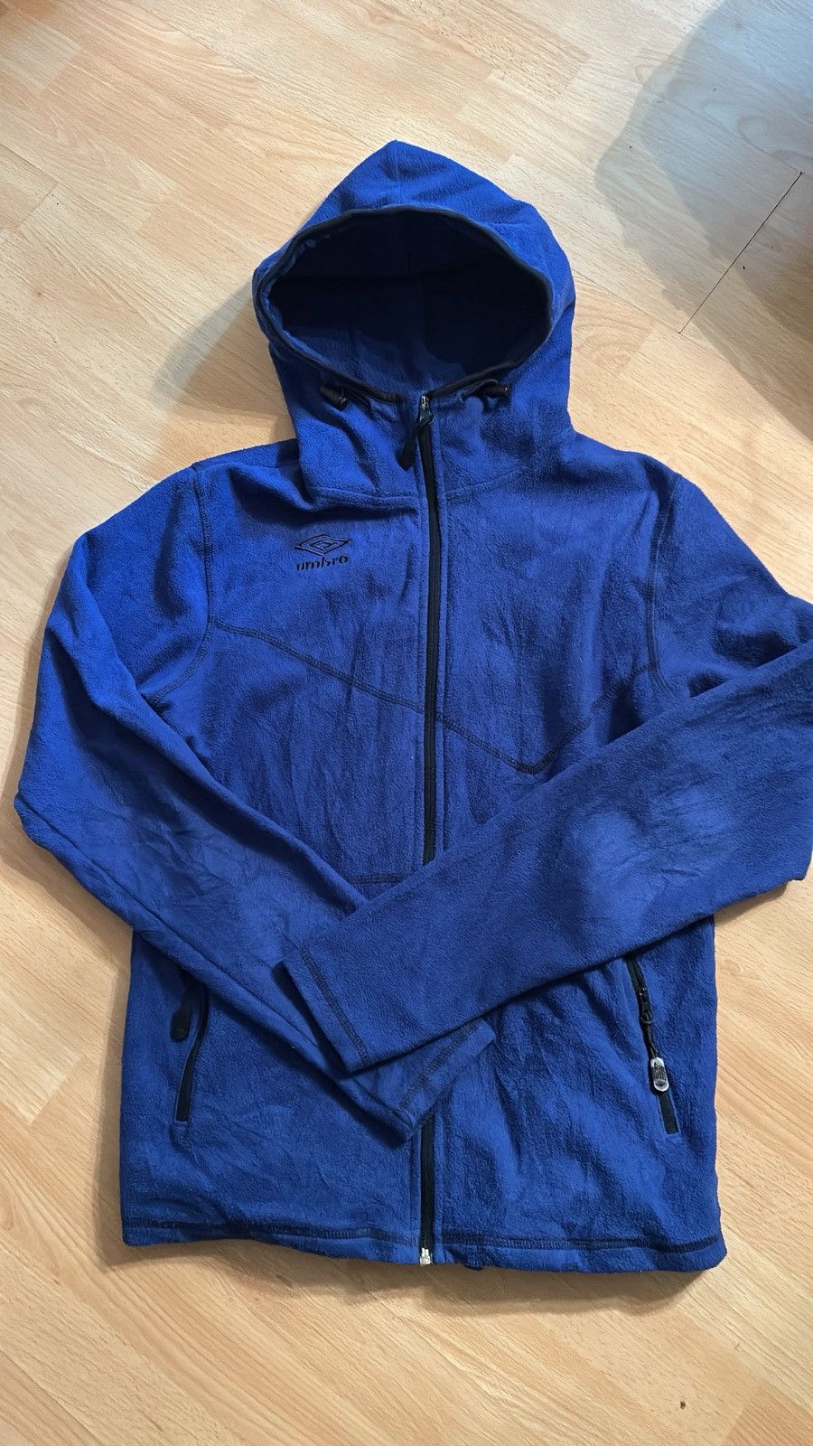 Umbro Blue Mens Small Umbro Fleece Lined Full Zip Size US S / EU 44-46 / 1 - 1 Thumbnail