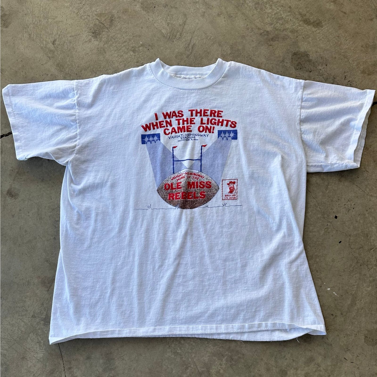 Other I was there when the lights came on Ole miss 1990 XXL Size US XL / EU 56 / 4 - 1 Thumbnail