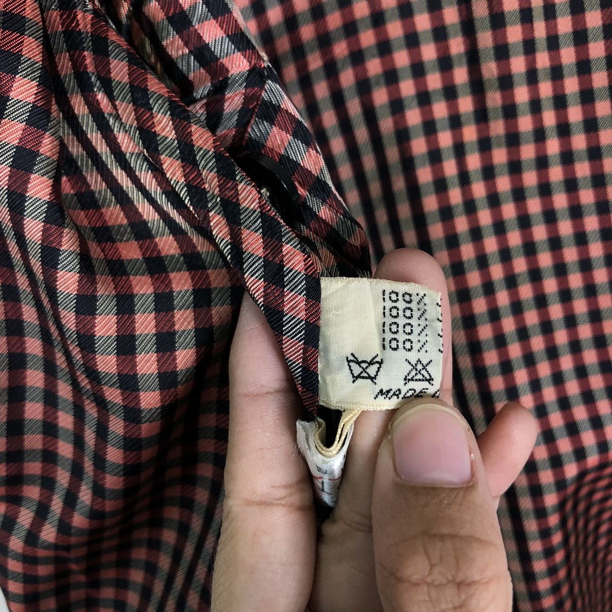 Herno 🔥Vintage Long Fly Coats Jacket Herno Italy Tartan Lining Size US M / EU 48-50 / 2 - 16 Thumbnail