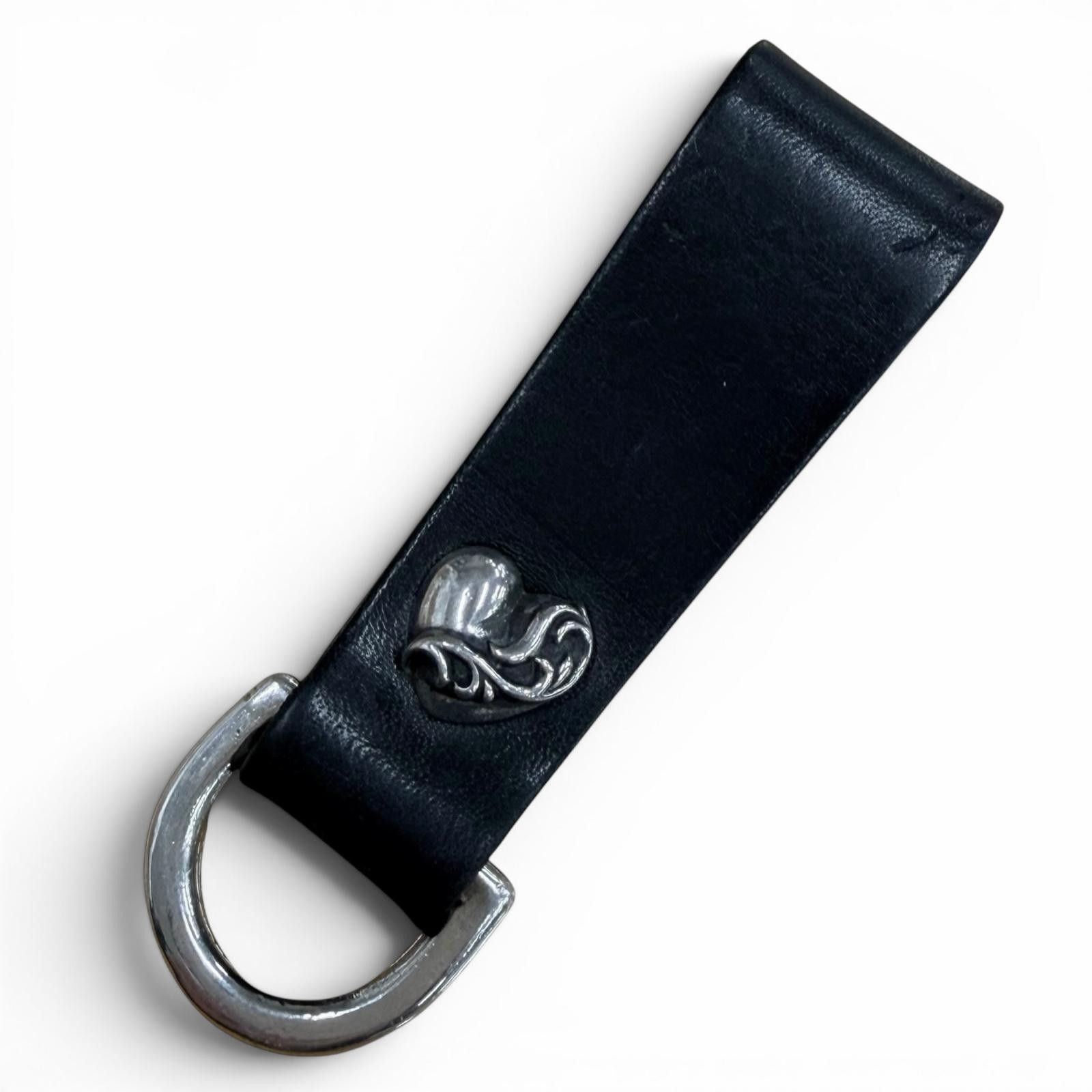 Chrome Hearts Chrome Hearts Chrome Hearts 925 Leather Key Ring Leather Key Chain DUTY FREE for USA Size ONE SIZE - 1 Thumbnail