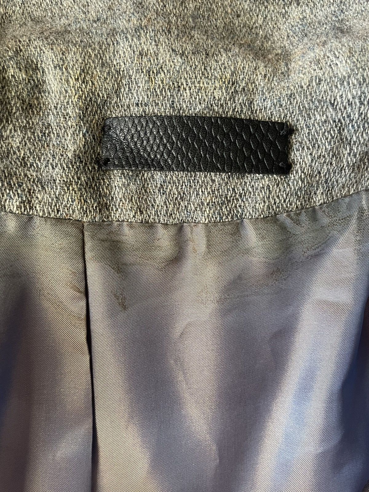 If Six Was Nine If Six Was Nine Wool Tailored Asymmetrical Blazer Size 38R - 9 Thumbnail
