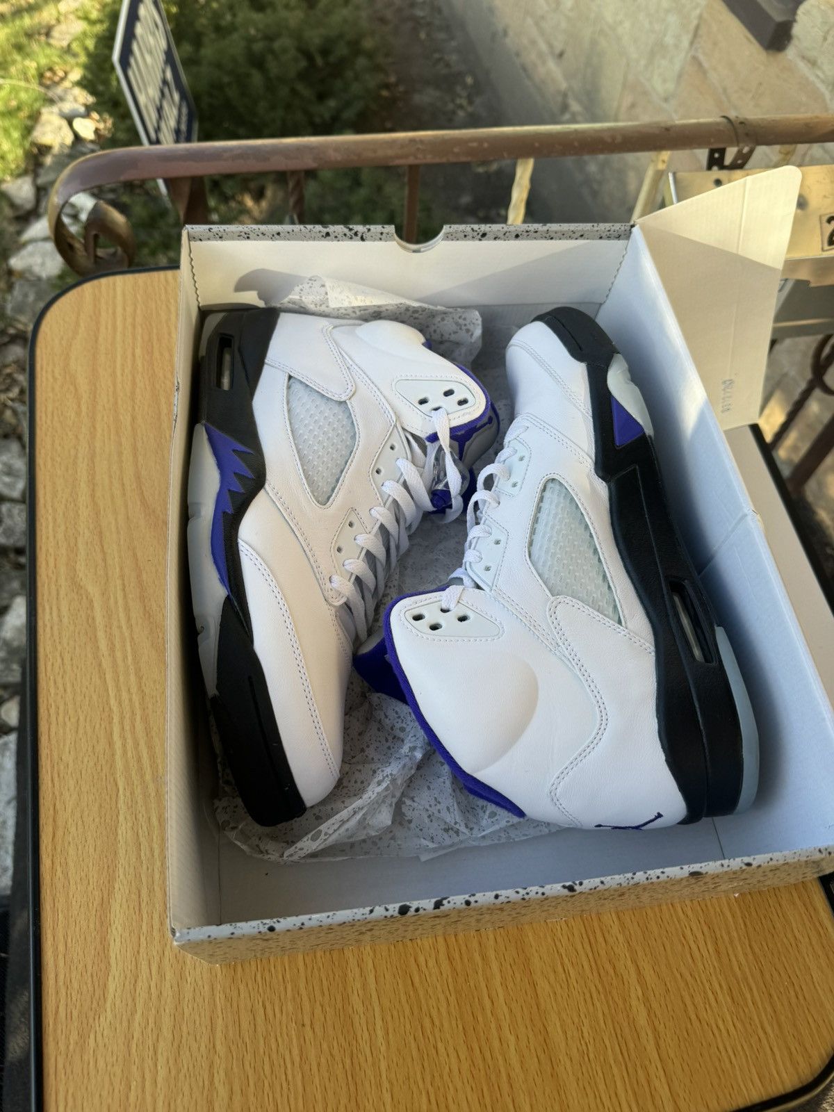 Jordan Brand × Nike Concord Retro 5 Size US 11.5 / EU 44-45 - 8 Thumbnail