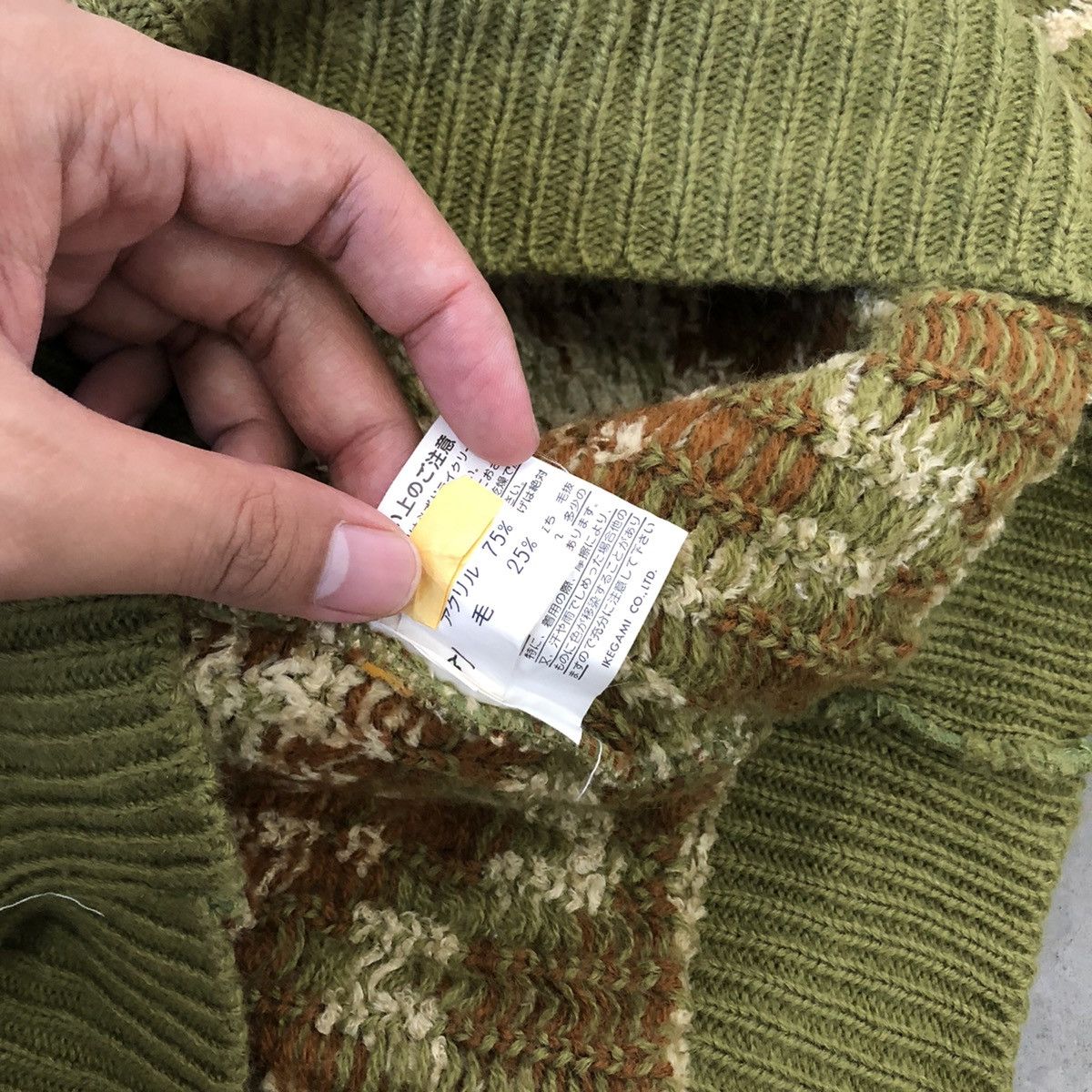 Japanese Brand Wool Knitwear Sweater 🍒