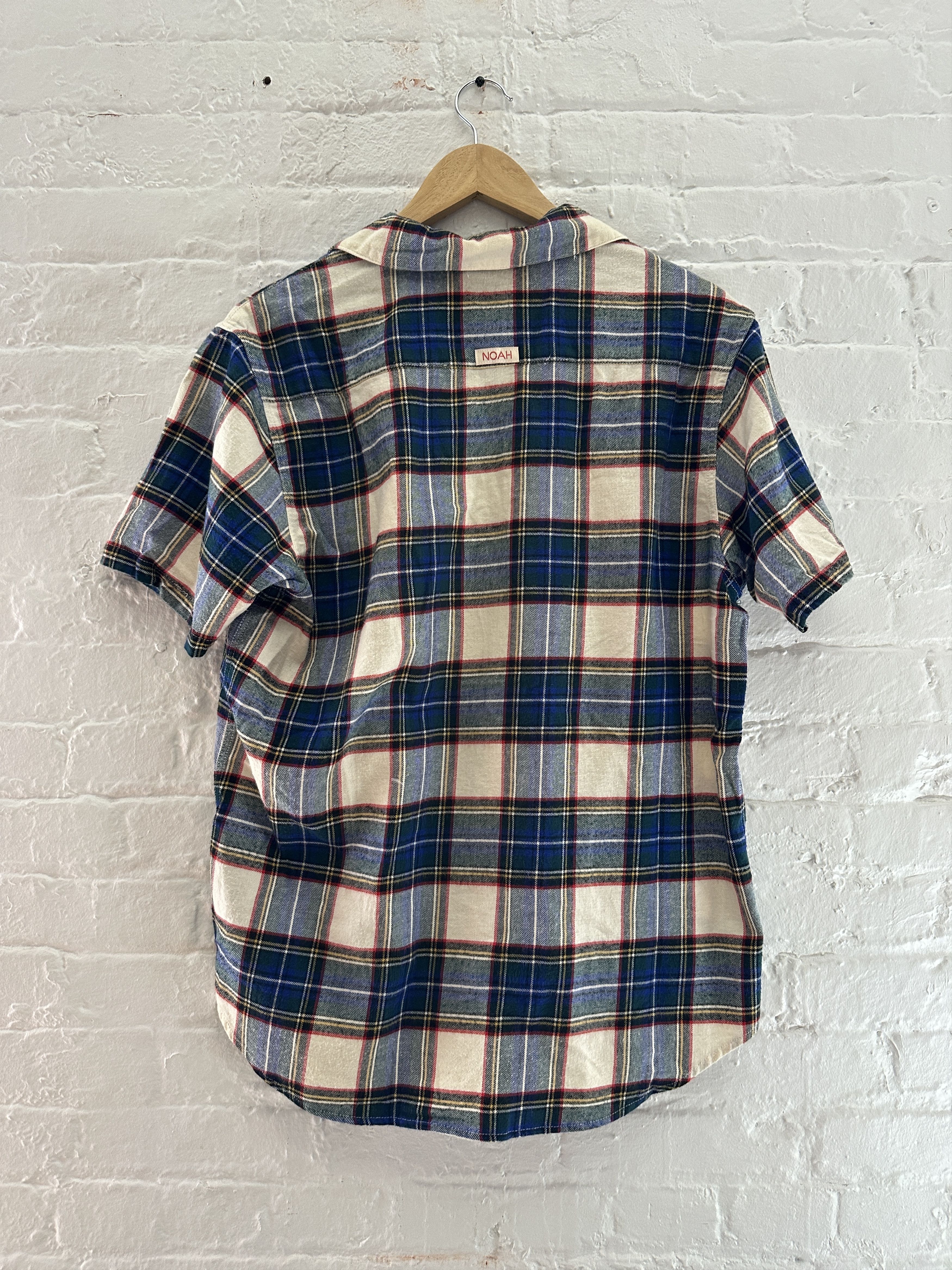 Noah Noah Short Sleeve Camp Collar Button Up Shirt Size US M / EU 48-50 / 2 - 2 Thumbnail