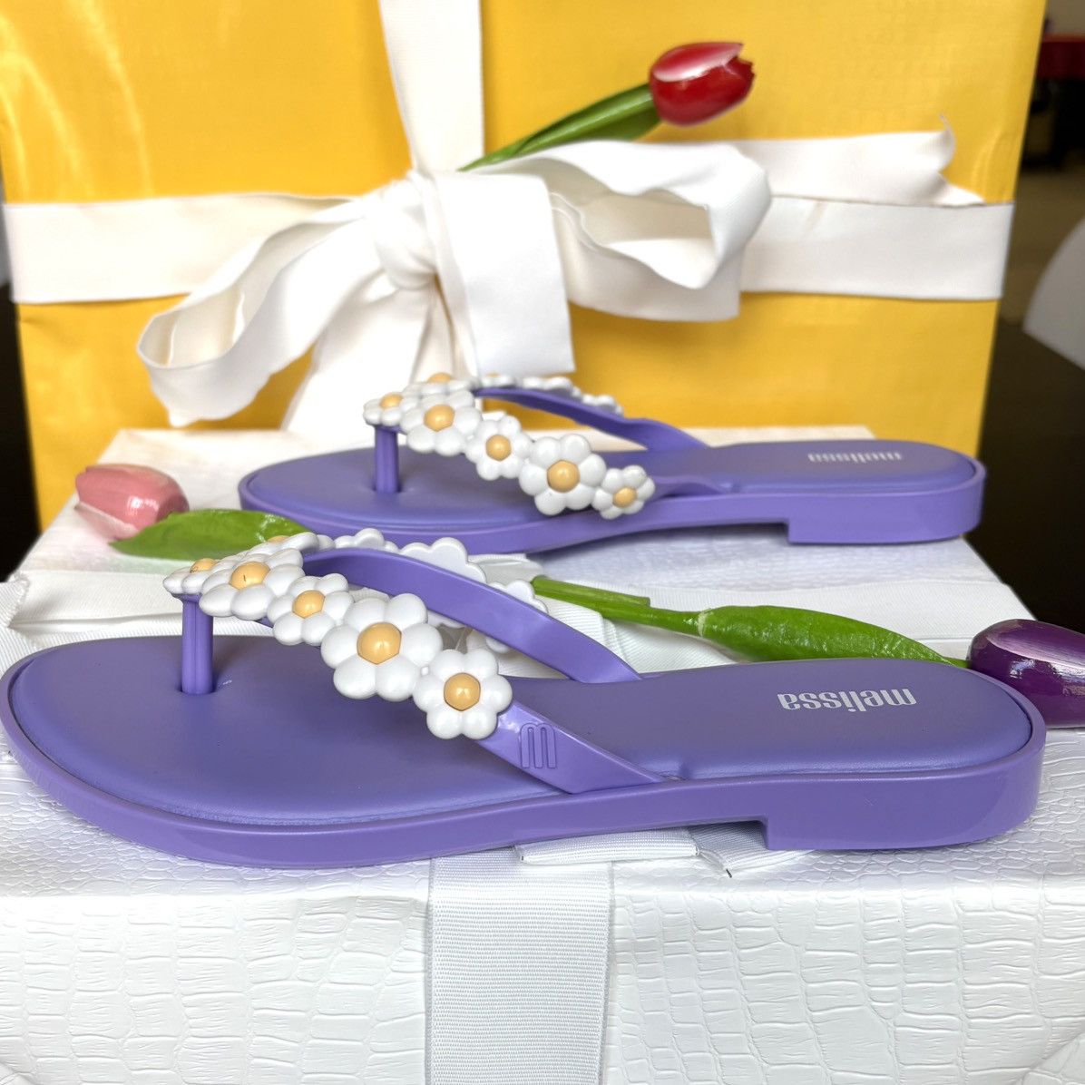 Melissa Flip Flops Size US 7 / IT 37 - 1 Thumbnail