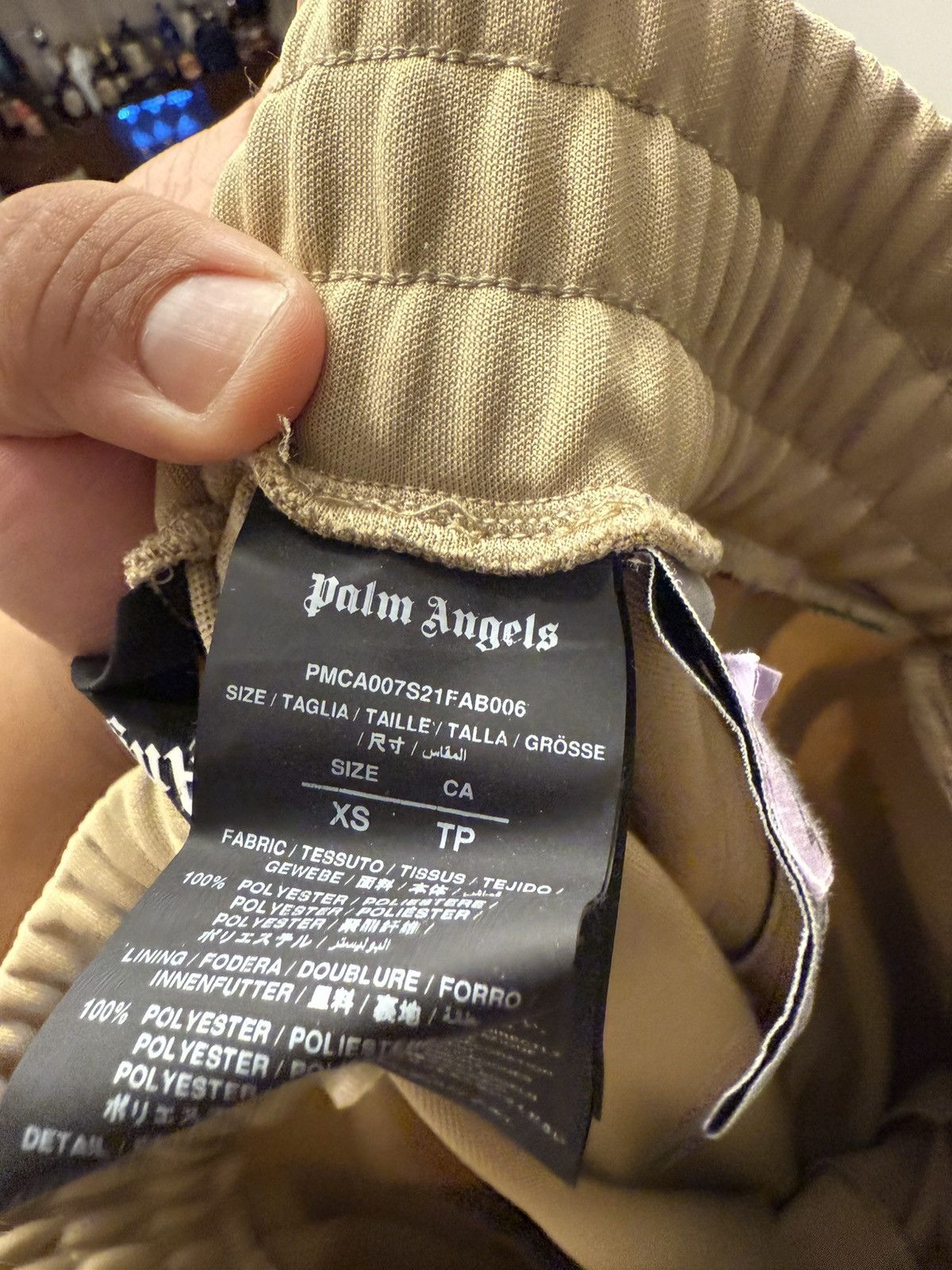 Palm Angels Rasta Rainbow Track Pants Size XS