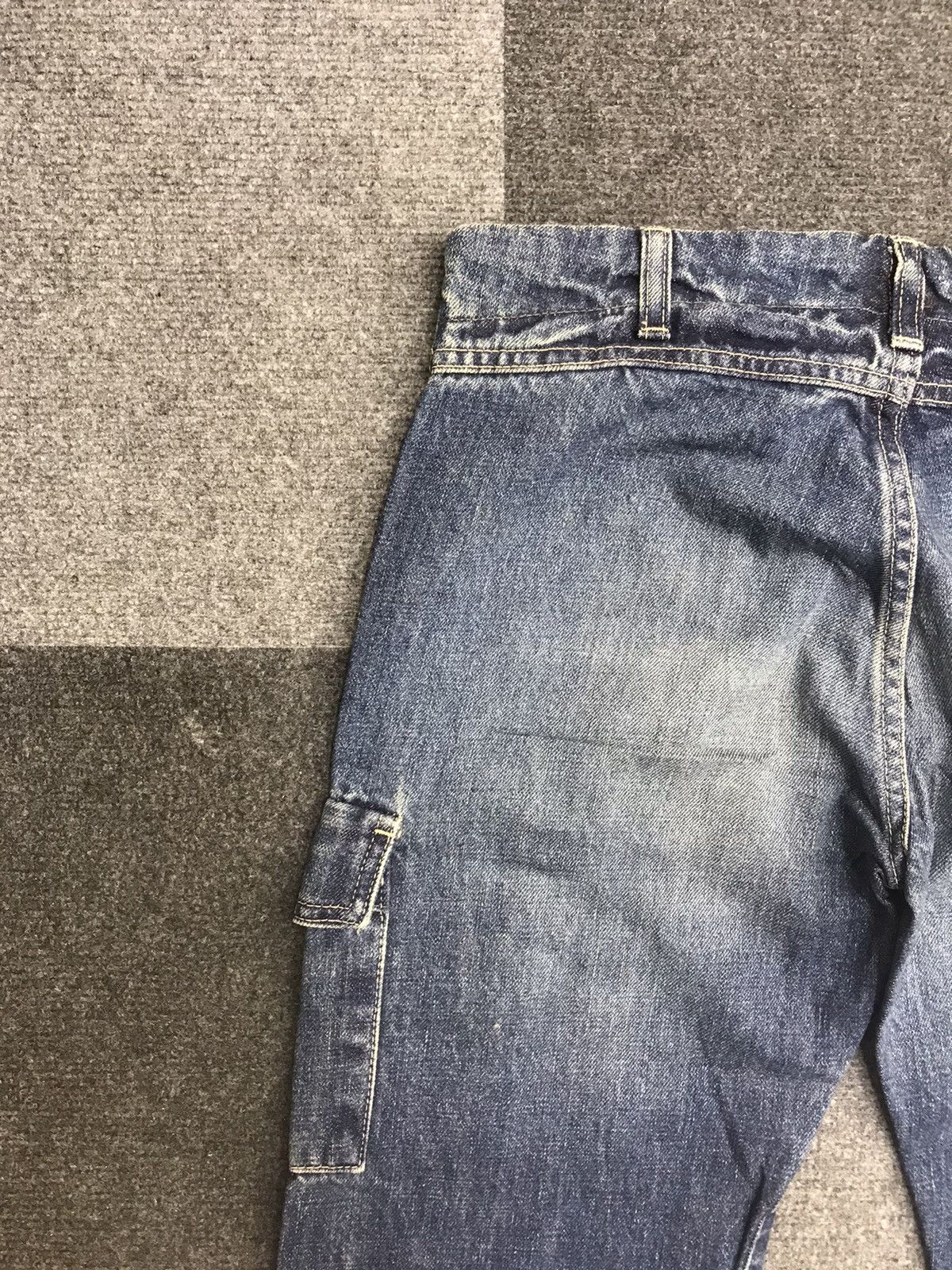 Japanese Brand DMG Japan Cargo Jeans F795 Size US 29 - 13 Thumbnail