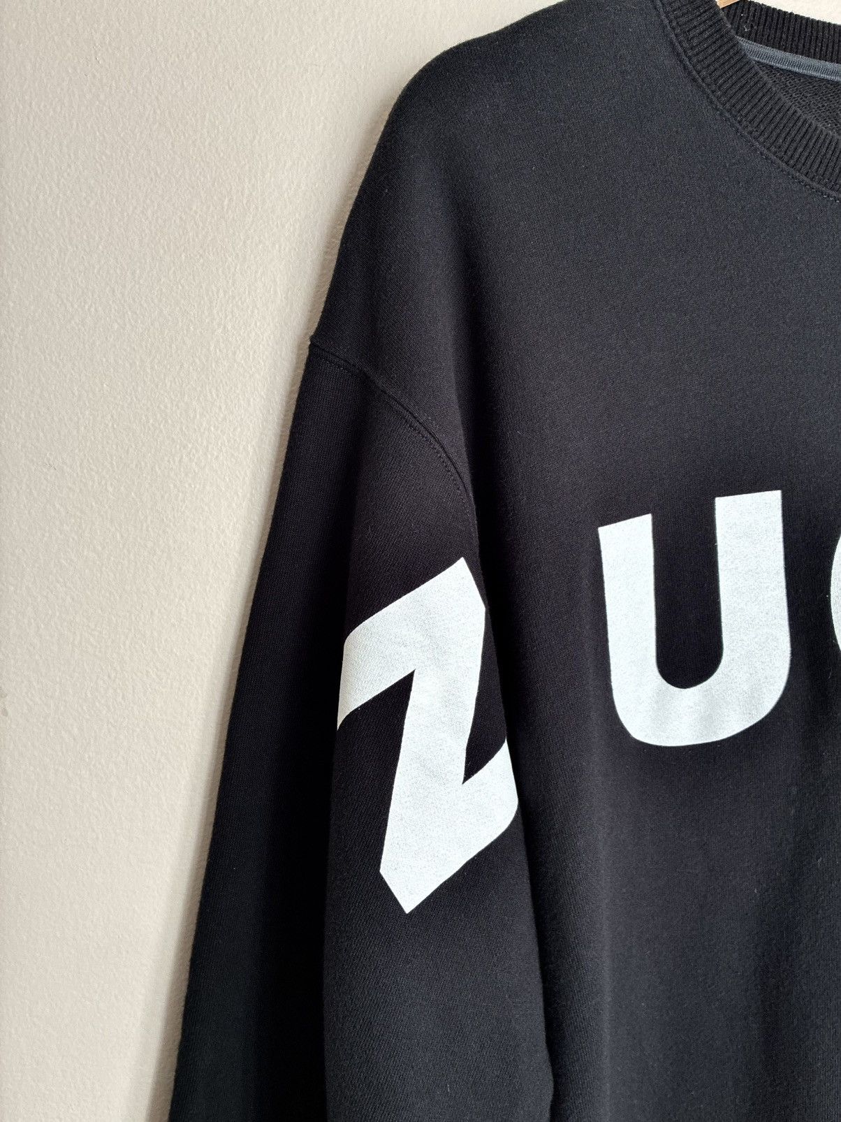 CABANE de ZUCCa ZUCCA XL Logo Crewneck Sweatshirt Size US XL / EU 56 / 4 - 14 Thumbnail