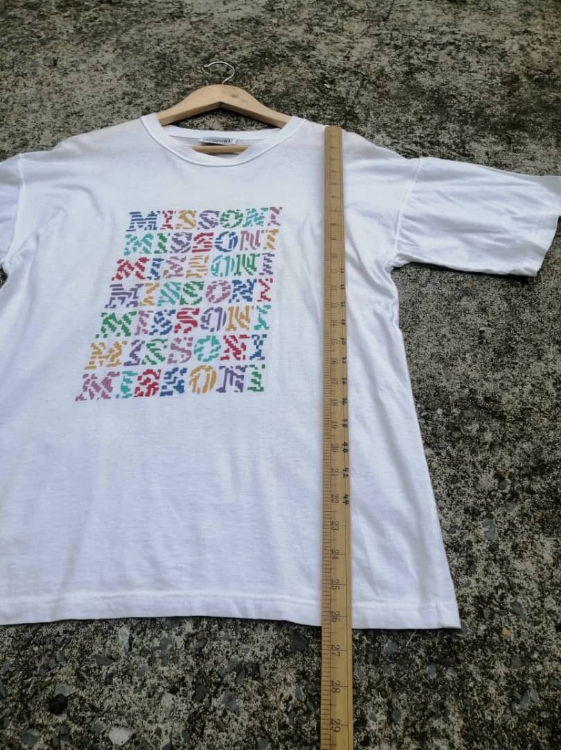 Missoni Missoni Sport Colourful Spellout Tee Size US M / EU 48-50 / 2 - 5 Thumbnail