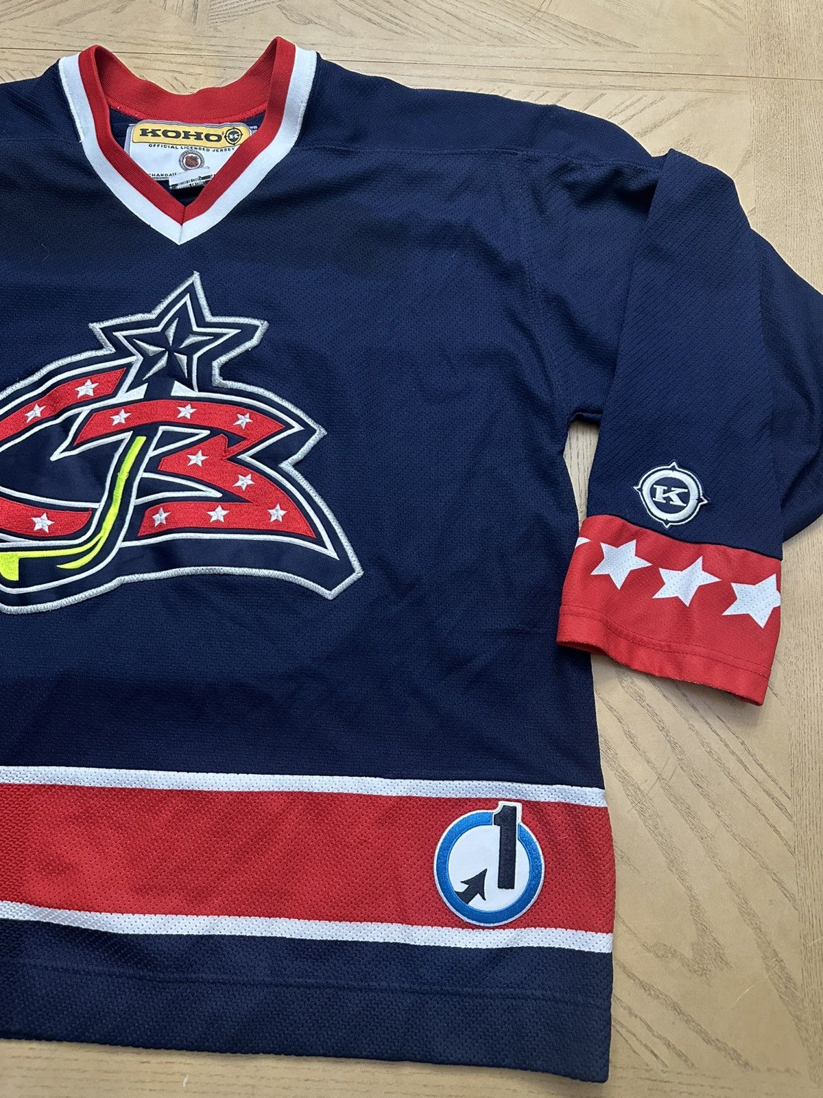 Koho Koho Columbus Blue Jackets hockey jersey, Size US L / EU 52-54 / 3 - 2 Thumbnail