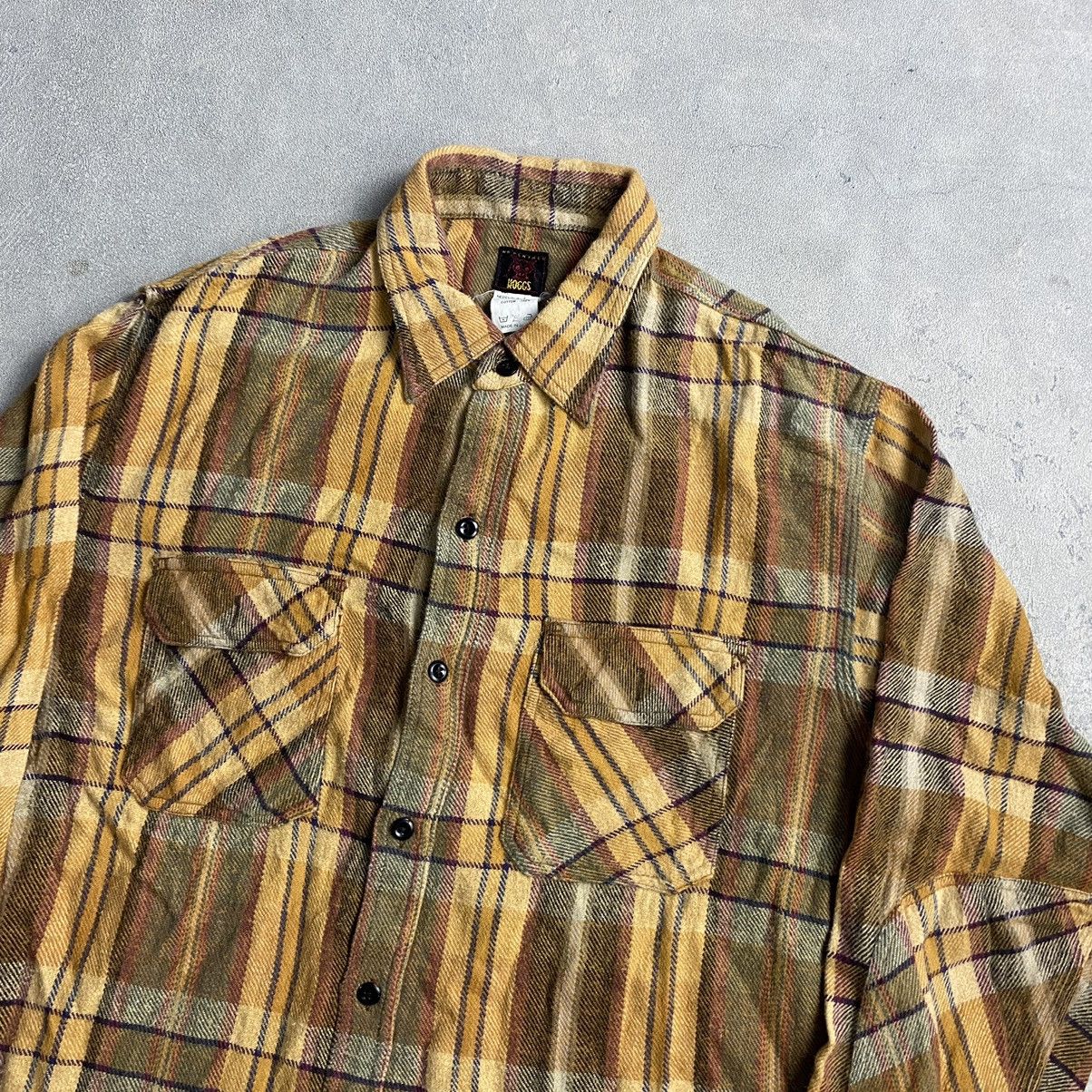 Needles × Nepenthes Rare Early Needles/ Hoggs Flannel Overshirt Made in Japan Size US M / EU 48-50 / 2 - 3 Thumbnail