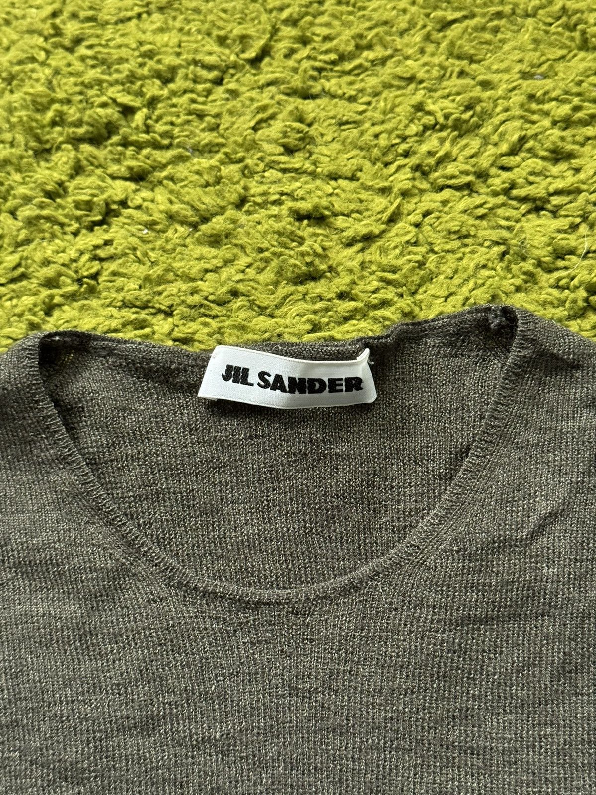 Designer × Jil Sander Jil Sander cashmere blend short sleeve sweater Size S / US 4 / IT 40 - 4 Thumbnail