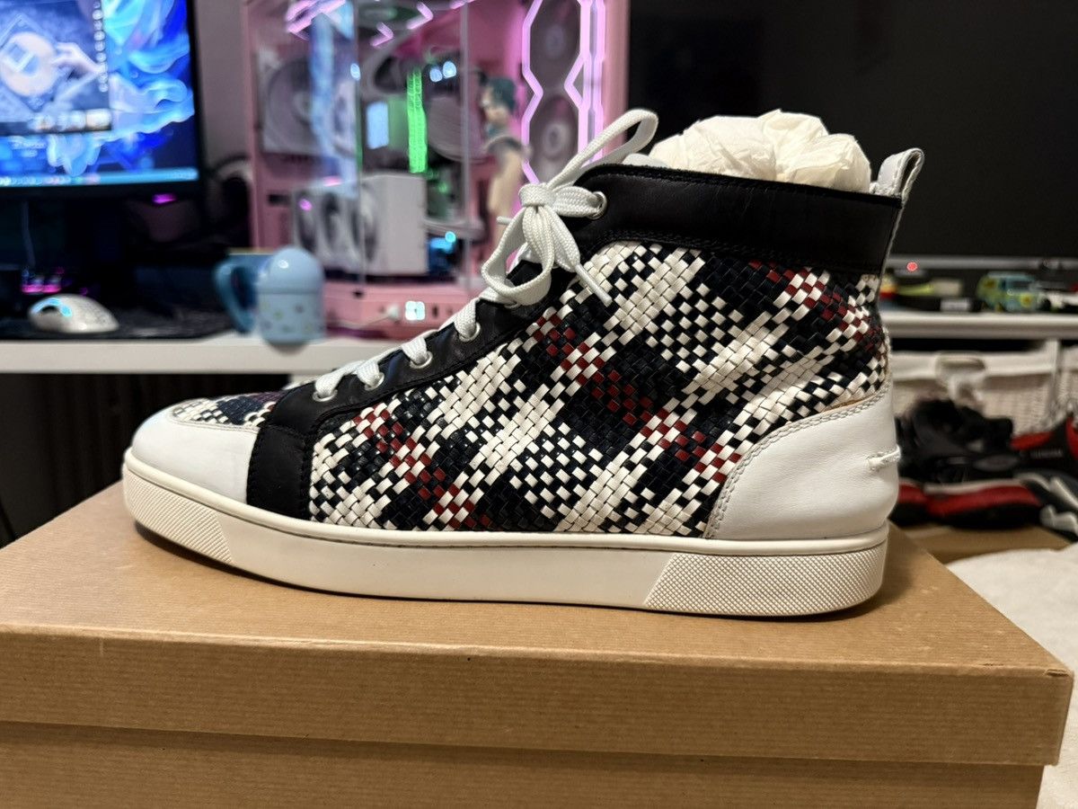 Christian Louboutin Christian Louboutin Multicolor High Top Sneaker Size US 10.5 / EU 43-44 - 1 Thumbnail