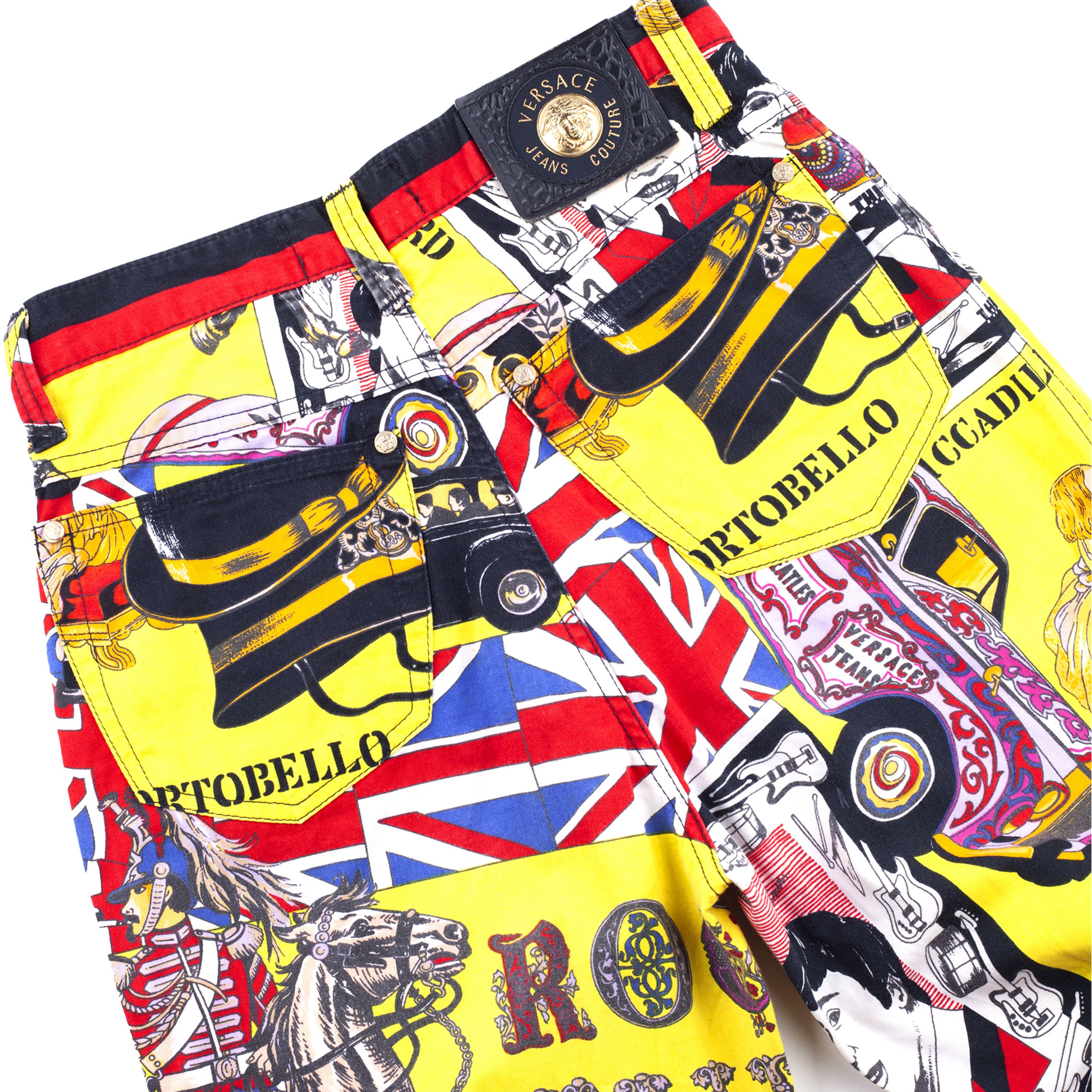 Versace Jeans Couture Gianni Versace Jeans Couture Beatles Sex Pistols Pants (M) Size 30" / US 8 / IT 44 - 11 Thumbnail