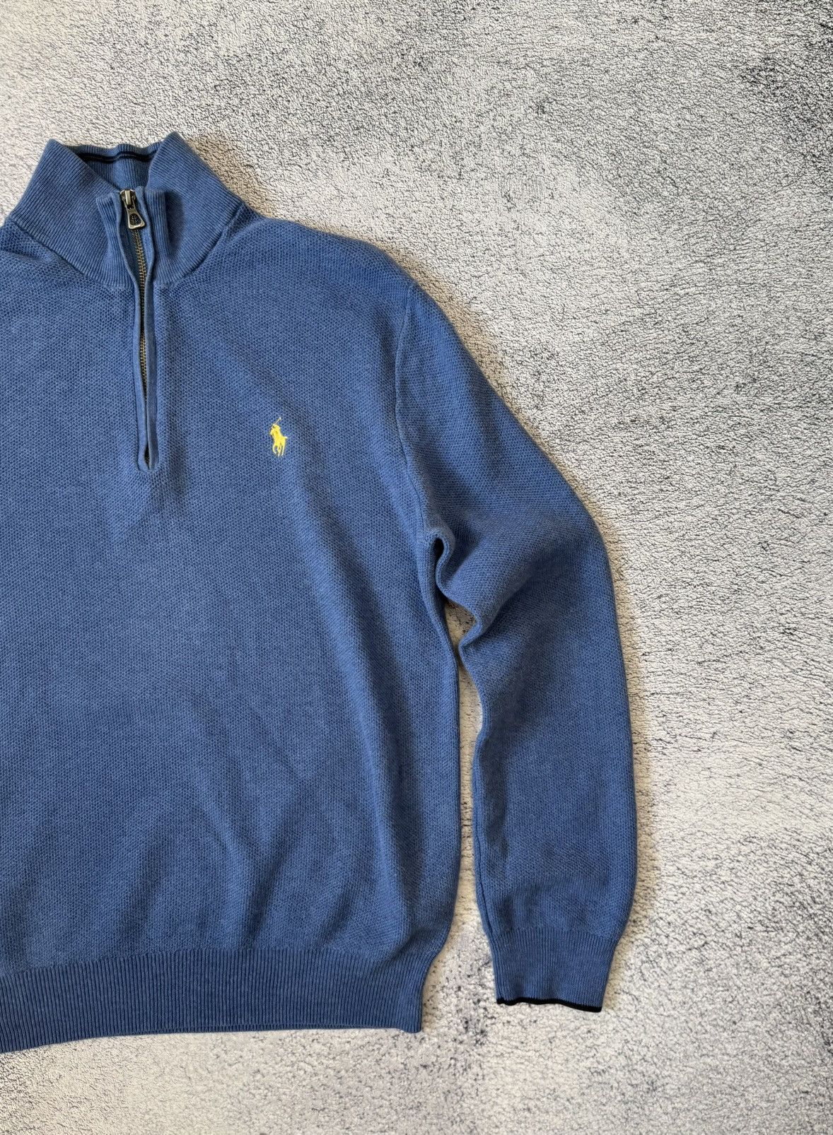 Polo Ralph Lauren Polo Ralph Lauren Sweater 1/4 Zip Knit Pullover Cotton Men M Size US M / EU 48-50 / 2 - 4 Thumbnail