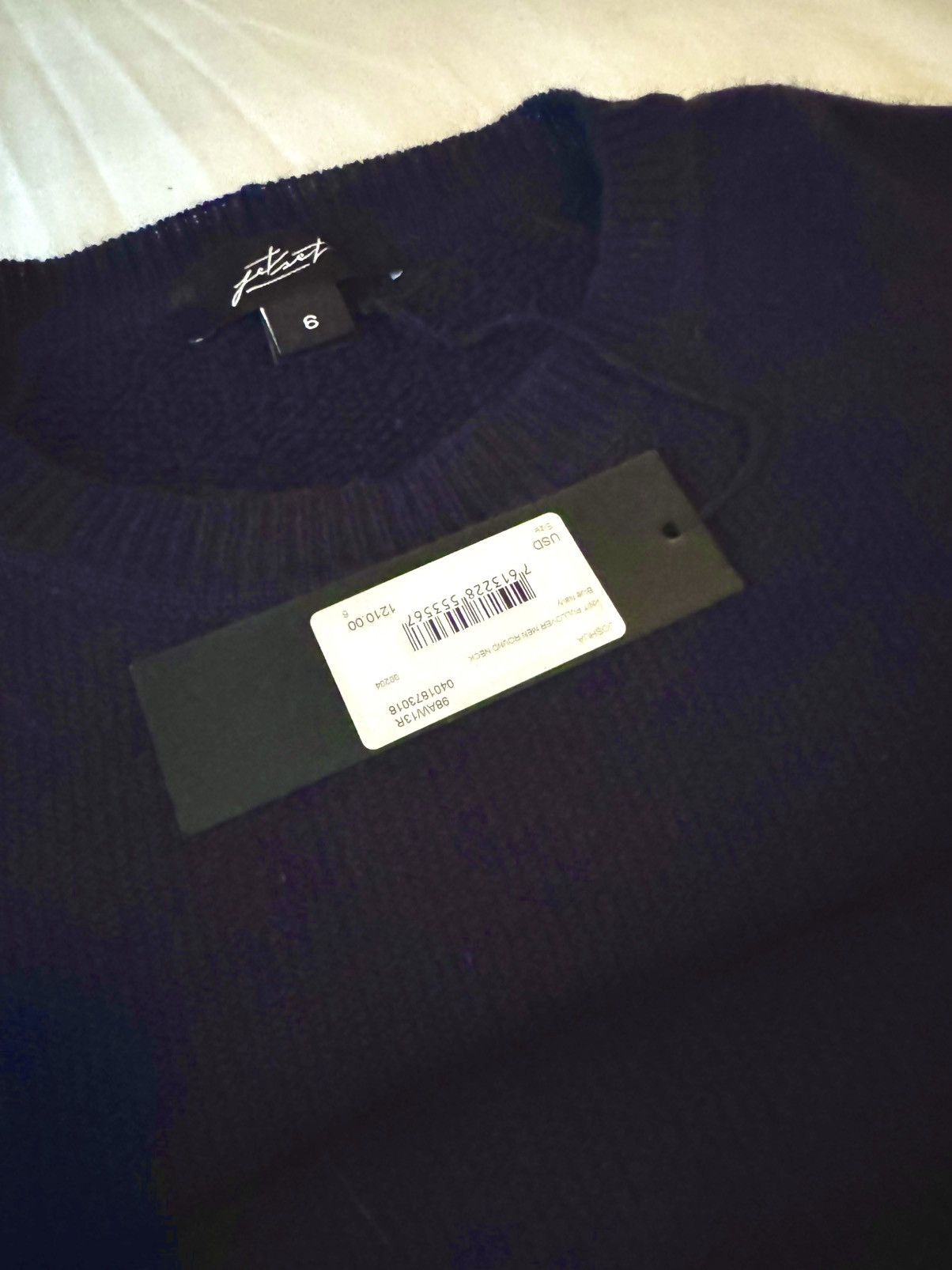 JET SET Jet Set Navy Blue Sweater Size US XL / EU 56 / 4 - 1 Thumbnail