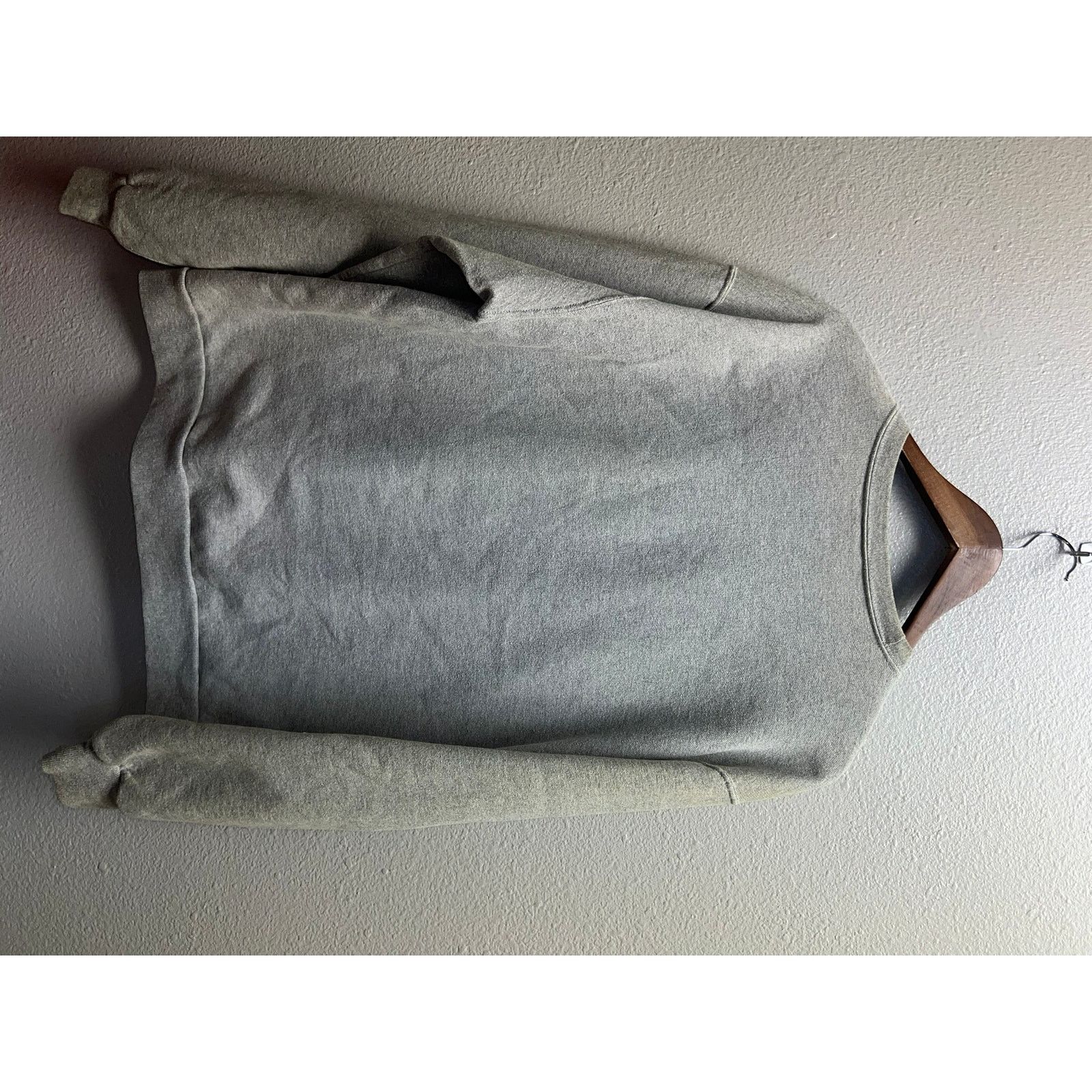 Vintage Vintage Gray Blank Sweatshirt Jerzees Fit Crewneck VTG Large Size US L / EU 52-54 / 3 - 7 Thumbnail