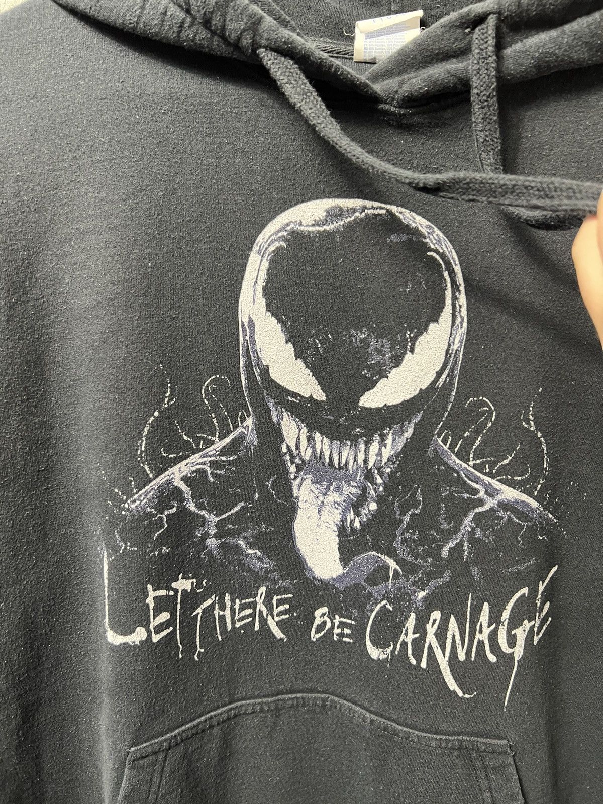 Marvel Comics Vintage Marvel Venom “Let There Be Carnage” Hoodie Size L Size US L / EU 52-54 / 3 - 3 Thumbnail