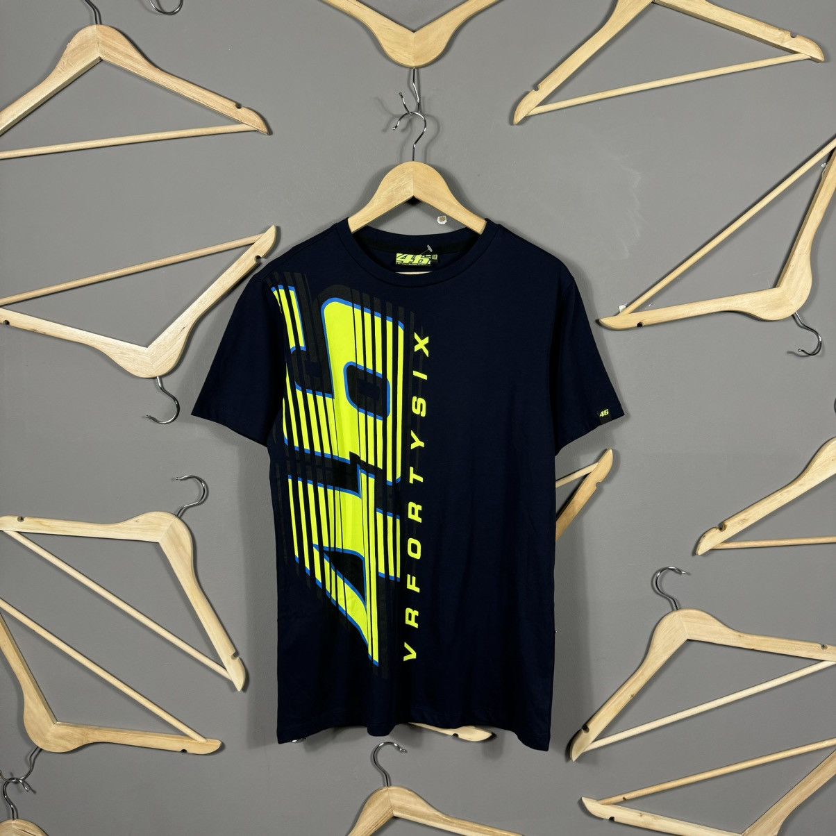 Other Valentino Rossi VR46 Navy Moto T-shirt Size US M / EU 48-50 / 2 - 1 Thumbnail
