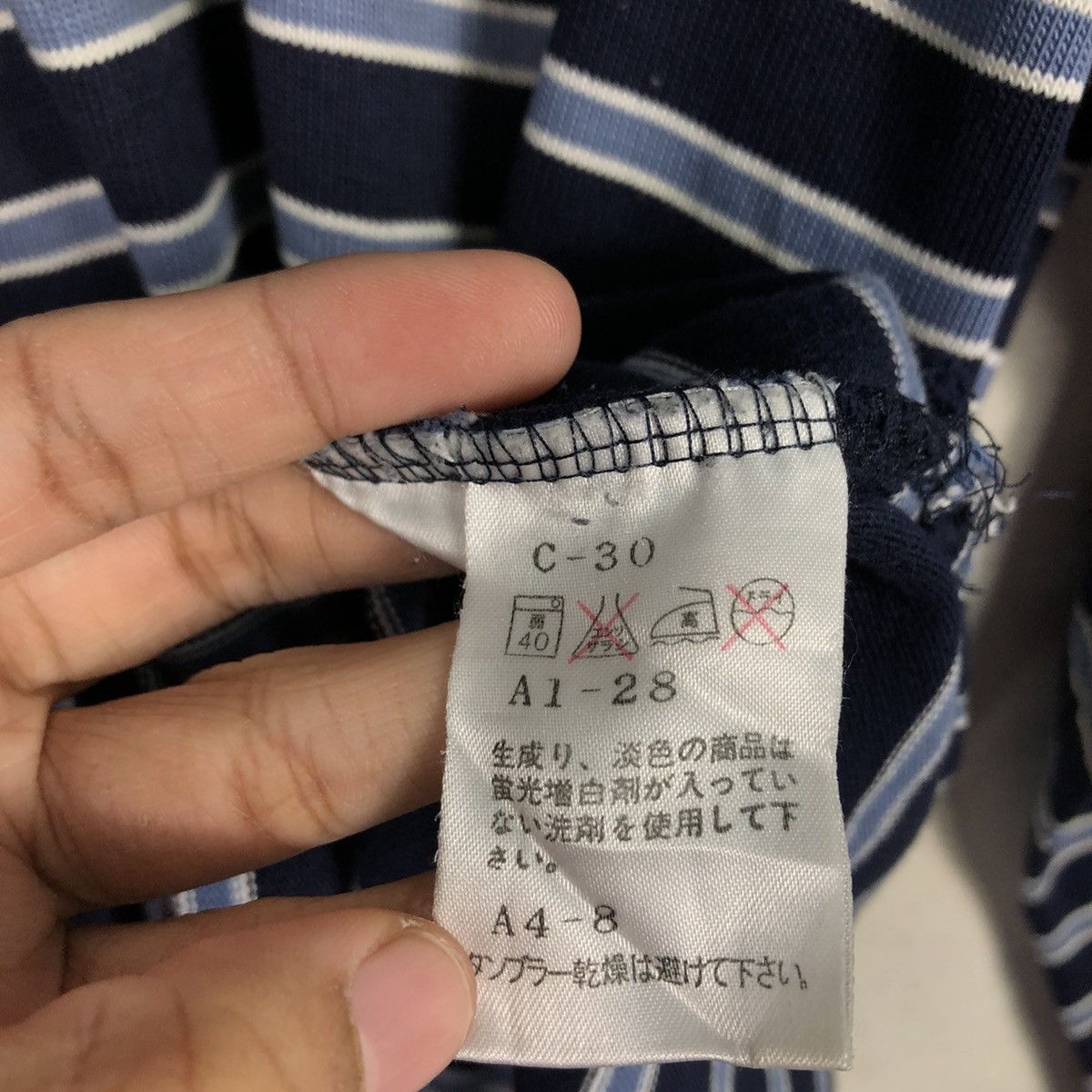 Polo Ralph Lauren Polo Ralph Lauren Old School Rugby Striped Design Collogue Size US M / EU 48-50 / 2 - 15 Thumbnail