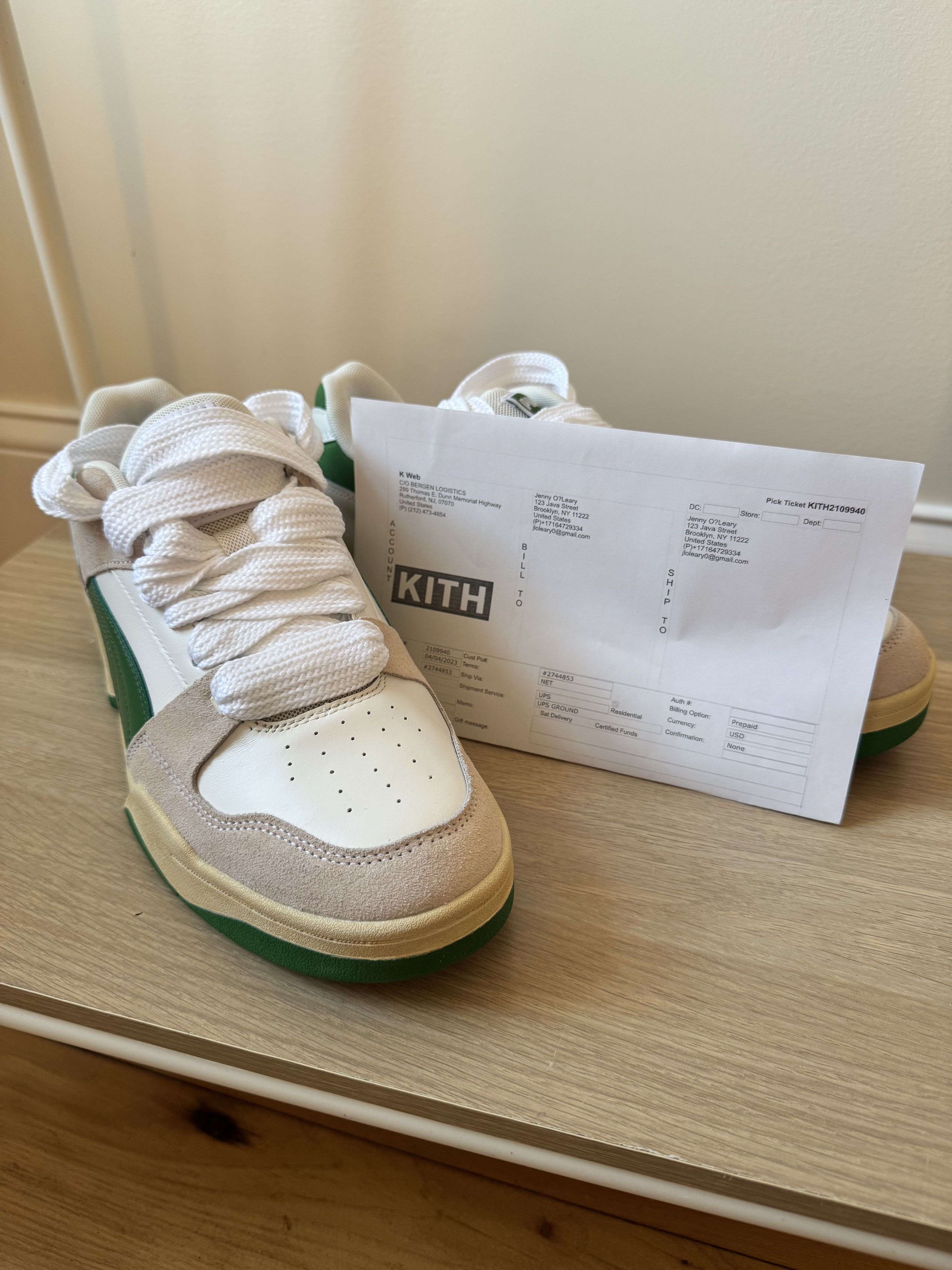 Puma Slipstream Rhuigi Pristine-Juniper Size US 11 / EU 44 - 2 Thumbnail