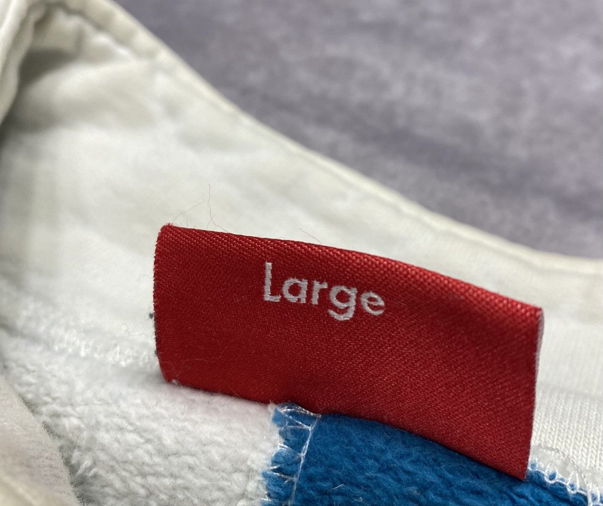 Supreme Supreme Color Block Half Zip Sweatshirt White Size US L / EU 52-54 / 3 - 4 Thumbnail