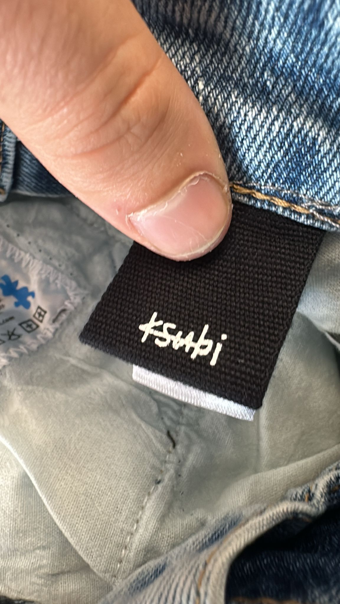 Ksubi Ksubi Get Home Safe Jean Blue Size 28 Size US 28 / EU 44 - 8 Thumbnail
