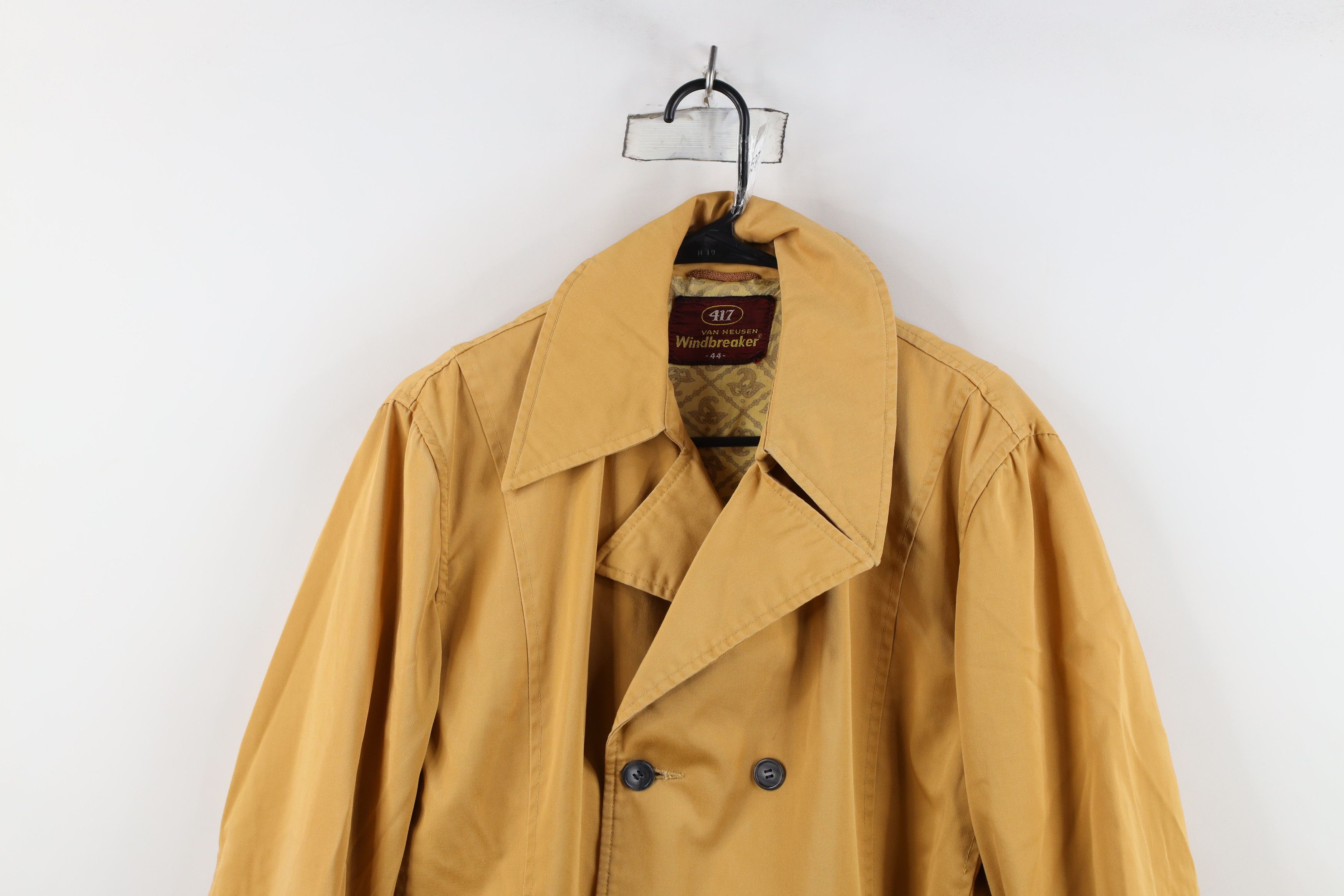 Vintage Vintage 70s Streetwear Breasted Trench Coat Jacket USA Size US XL / EU 56 / 4 - 2 Thumbnail