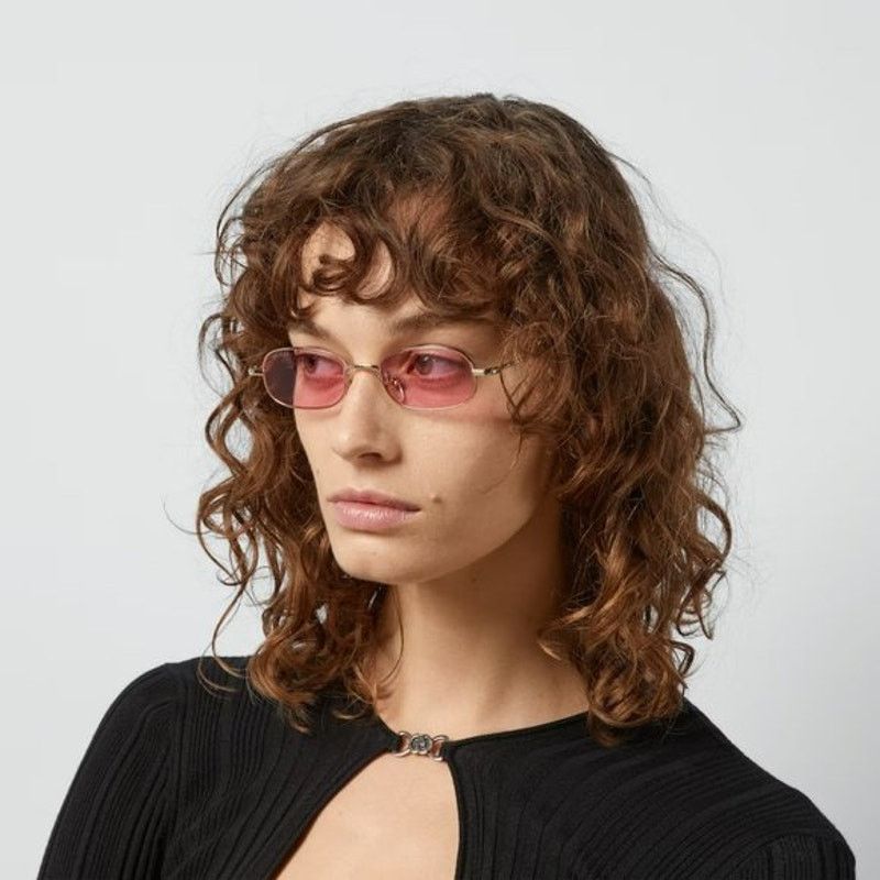 Gucci NEW Gucci Sunglasses GG1648S 005 Gold Pink Unisex Authentic Size ONE SIZE - 4 Thumbnail