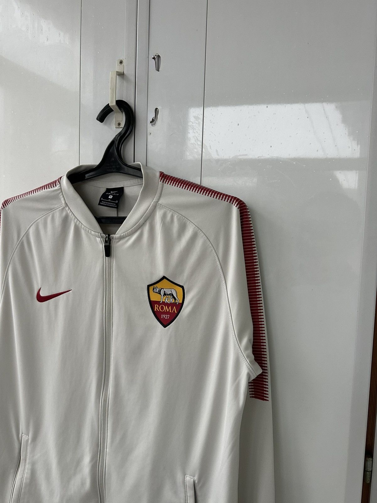 Nike Vintage Nike Roma Club Zip Jacket Size US M / EU 48-50 / 2 - 7 Thumbnail