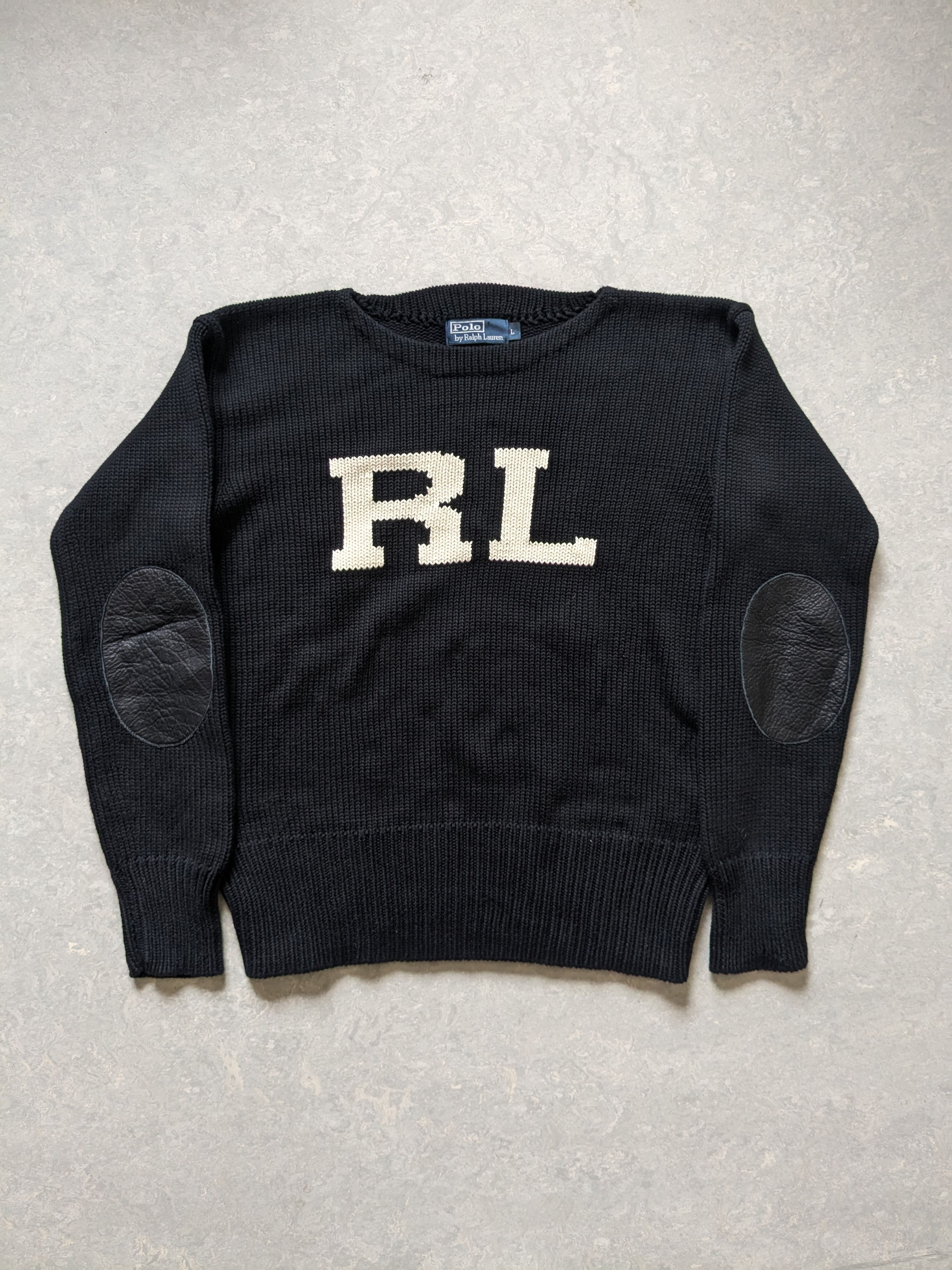 Polo Ralph Lauren Vintage Polo Ralph Lauren Big Logo RL Size US L / EU 52-54 / 3 - 1 Thumbnail