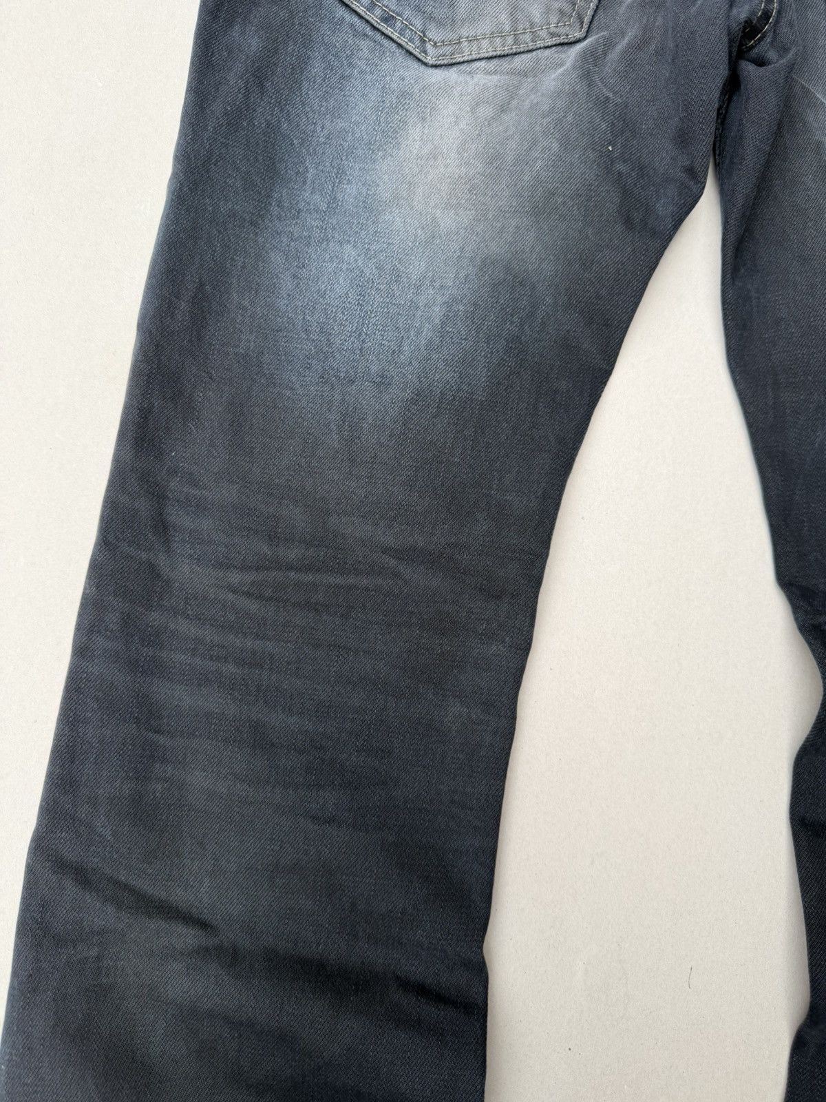 Japanese Brand Example Lace up flare jeans Size US 30 / EU 46 - 5 Thumbnail